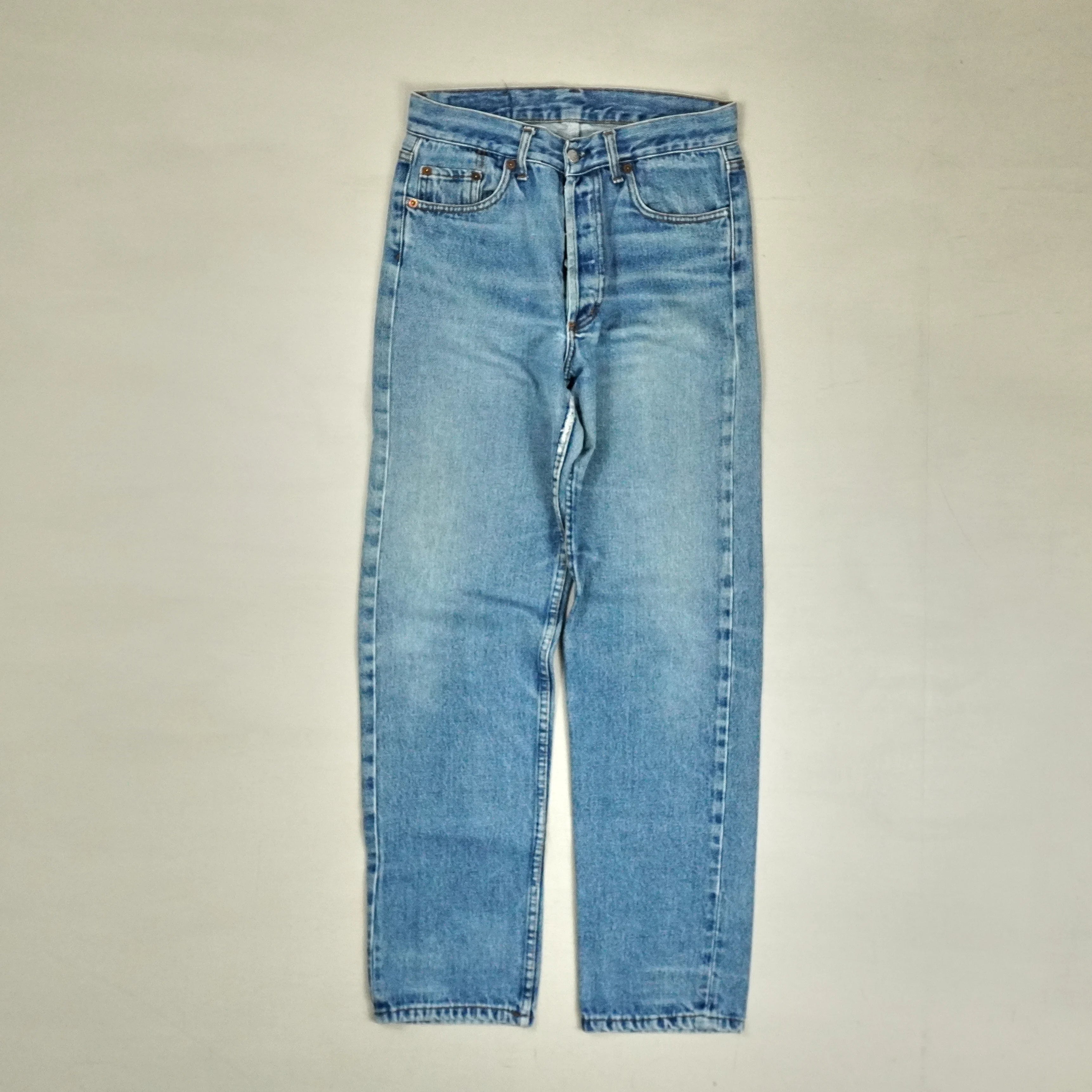 Levi's 501s Blue Trousers (29 X 30)