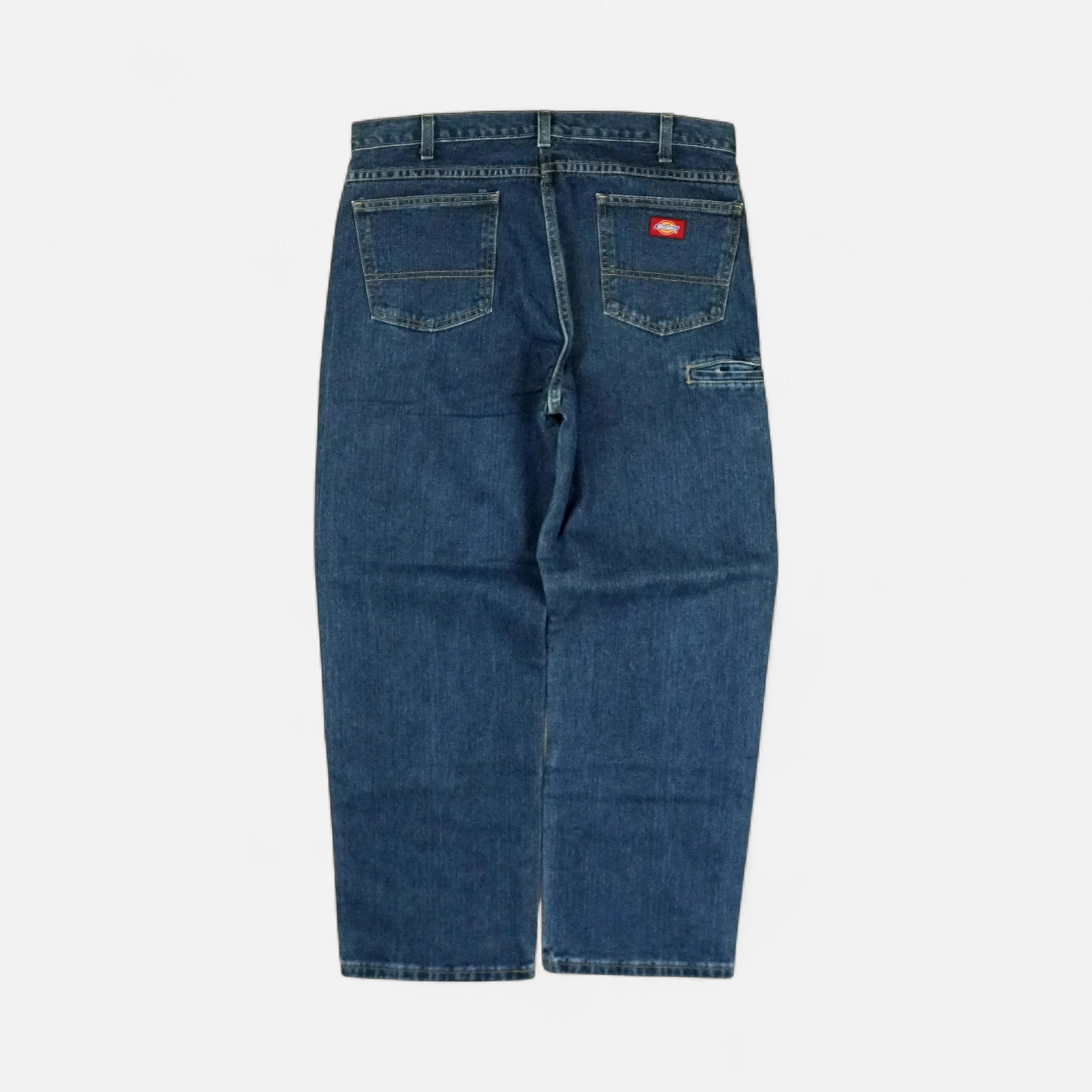 Dickies Vintage Blue Trousers (36 X 30)