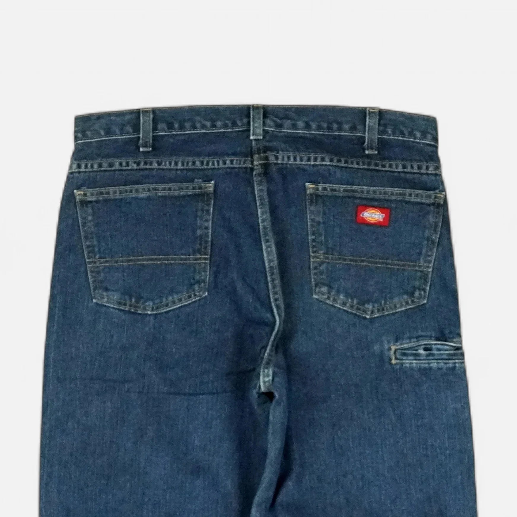 Dickies Vintage Blue Trousers (36 X 30)