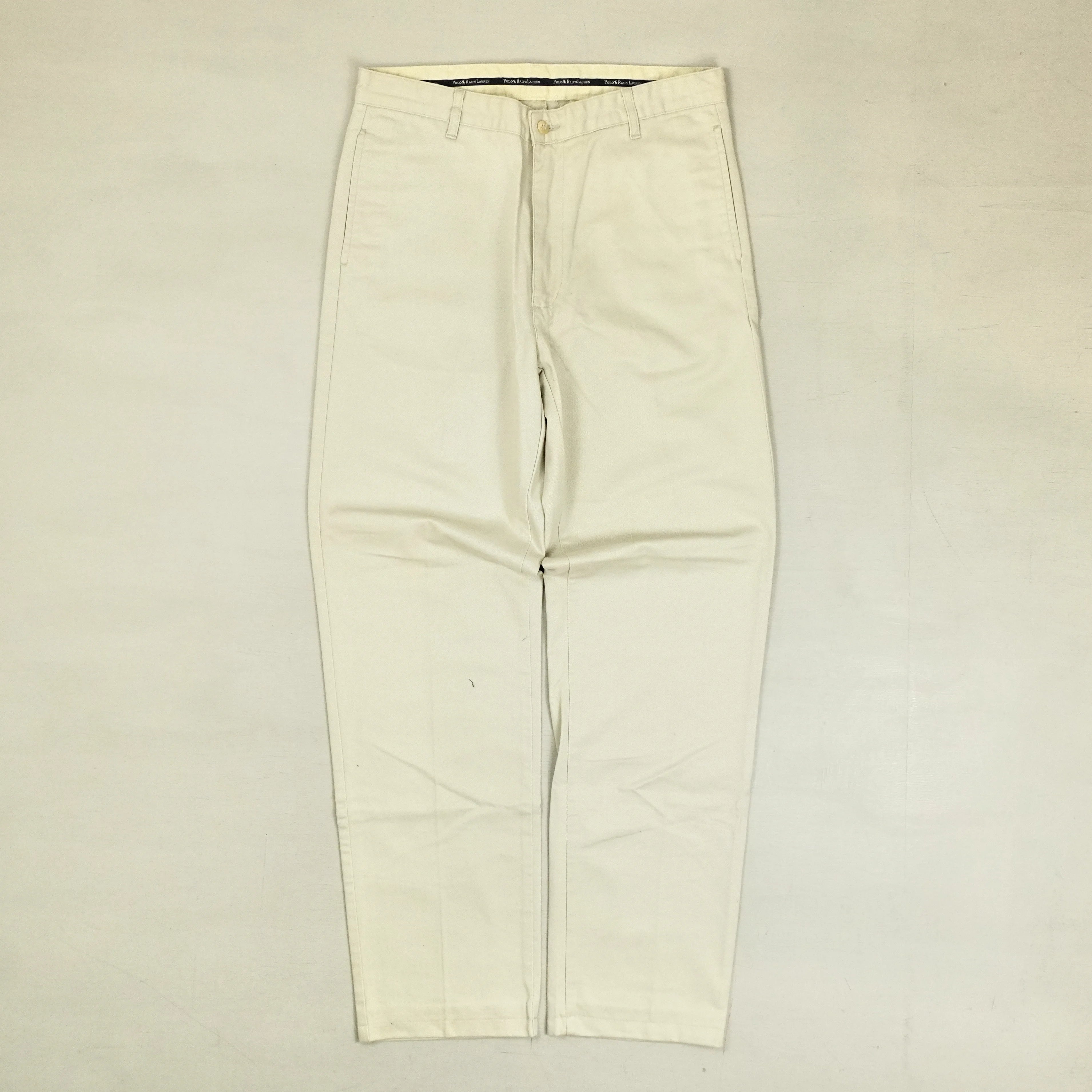 Ralph Lauren Vintage Beige Jeans ( 28 X 32 )