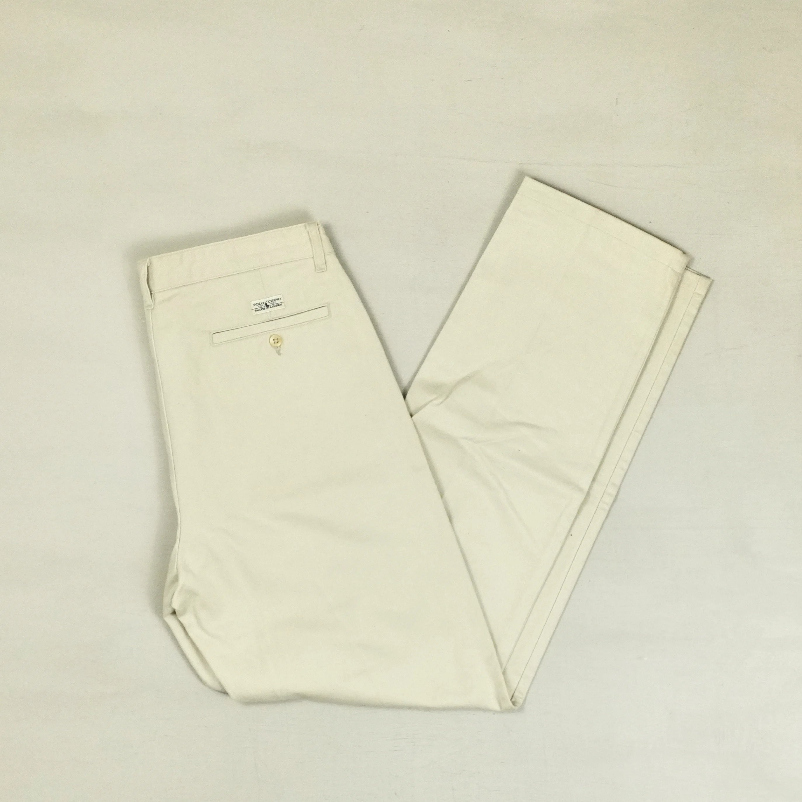 Ralph Lauren Vintage Beige Jeans ( 28 X 32 )