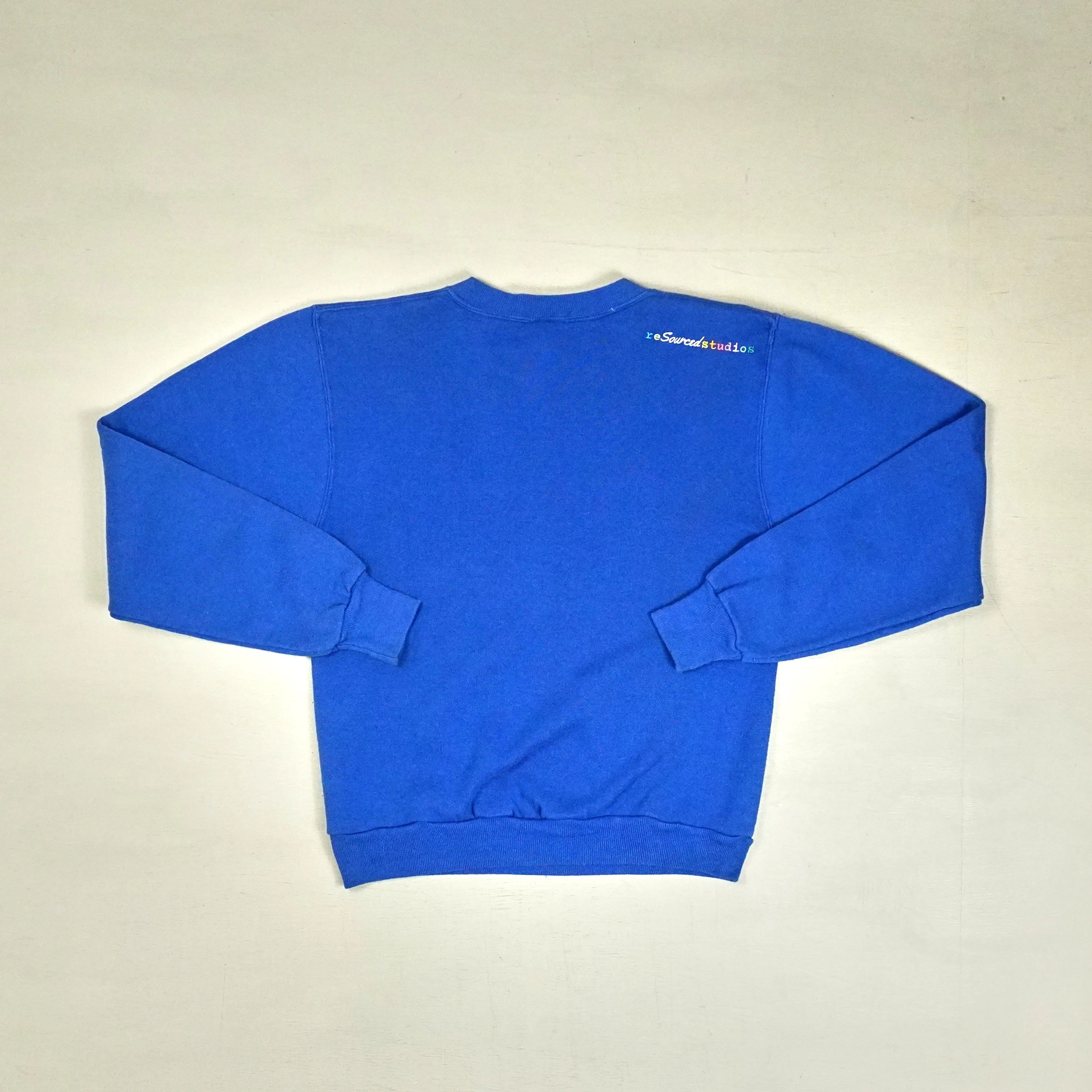 reSourced Studios Vintage Crewneck In Blue ( XXS )
