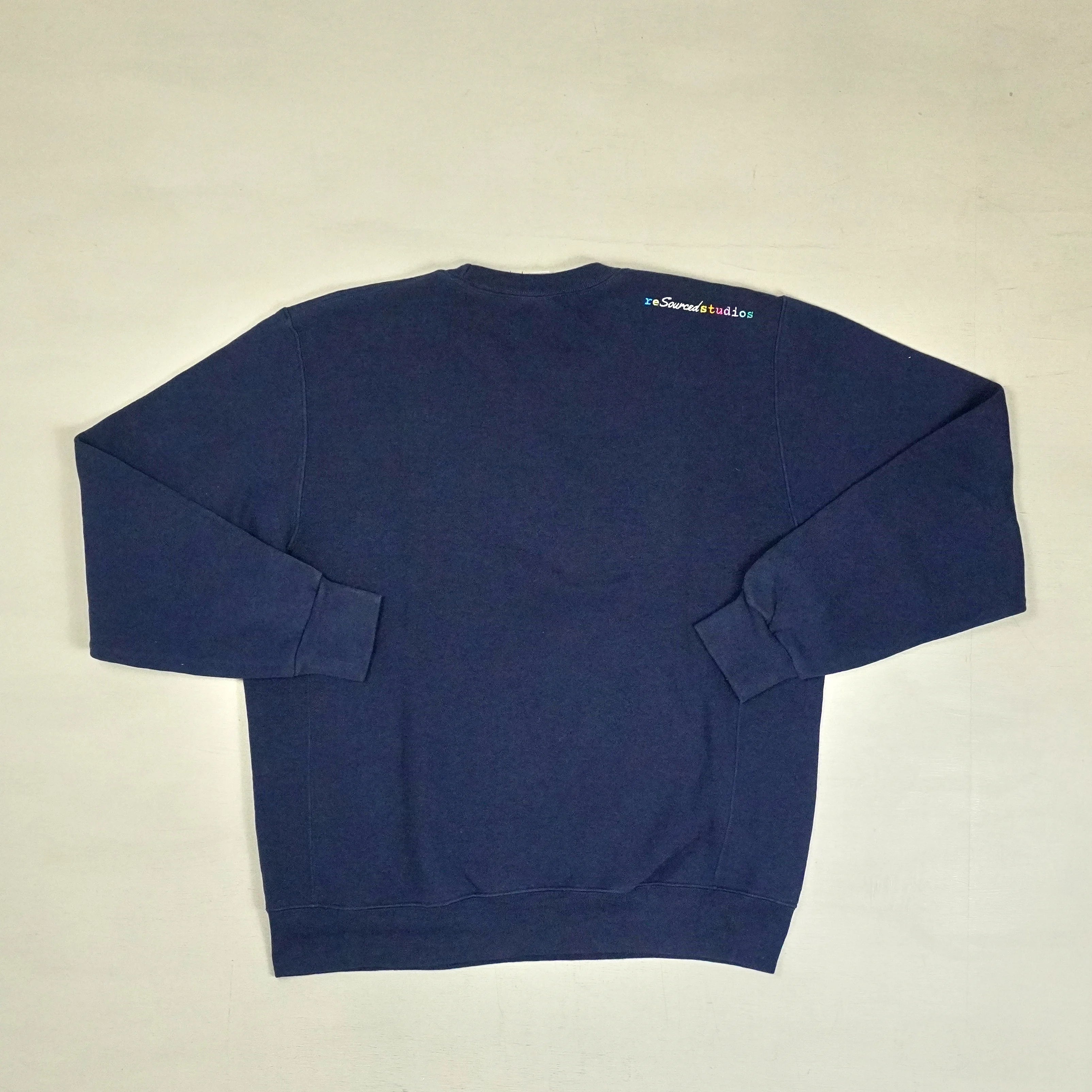 reSourced Studios Vintage Crewneck In Navy ( M )