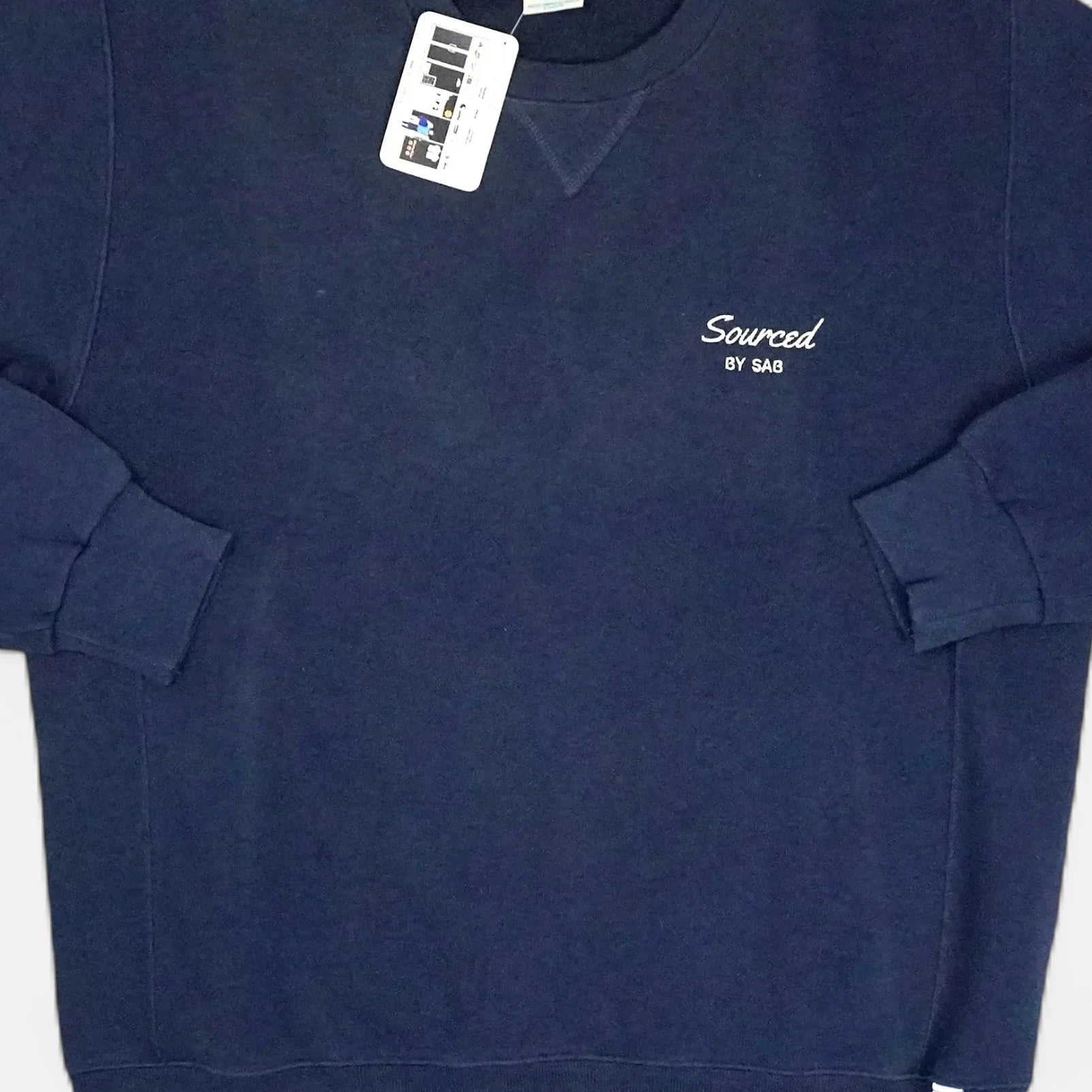 reSourced Studios Vintage Crewneck In Navy ( M )