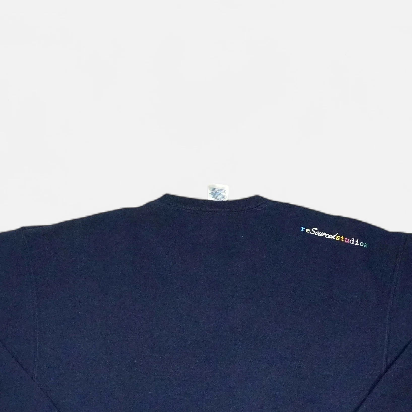 reSourced Studios Vintage Crewneck In Navy ( XL )