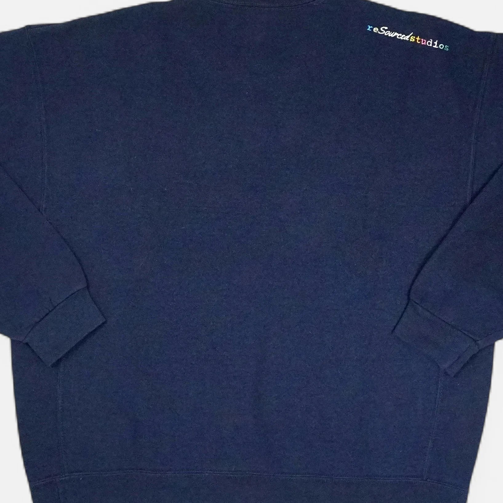 reSourced Studios Vintage Crewneck In Navy ( XL )