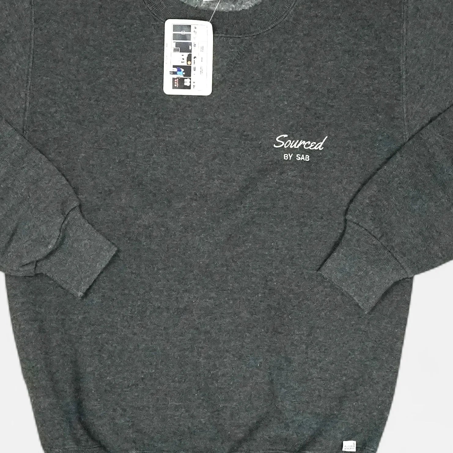 reSourced Studios Vintage Crewneck In Grey ( XS )