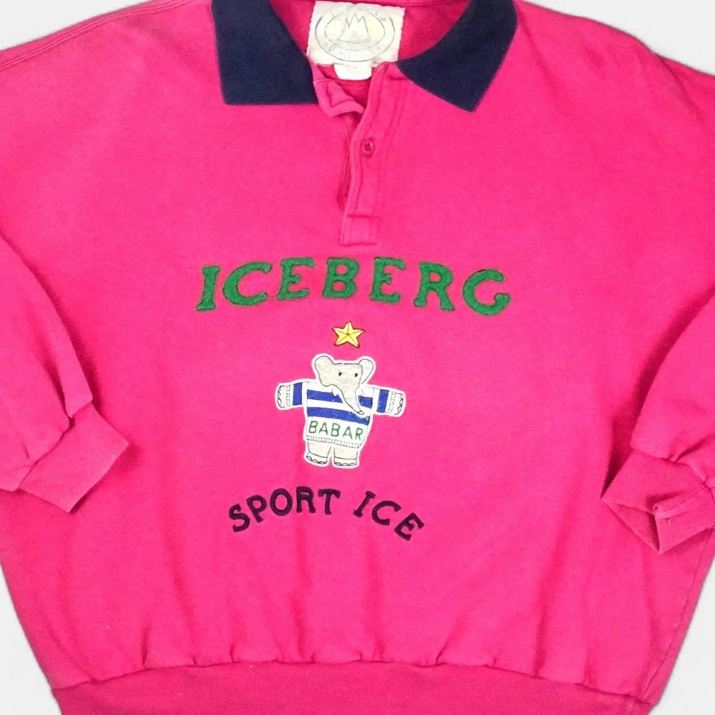 Vintage Iceberg Pink Sweatshirt (L)