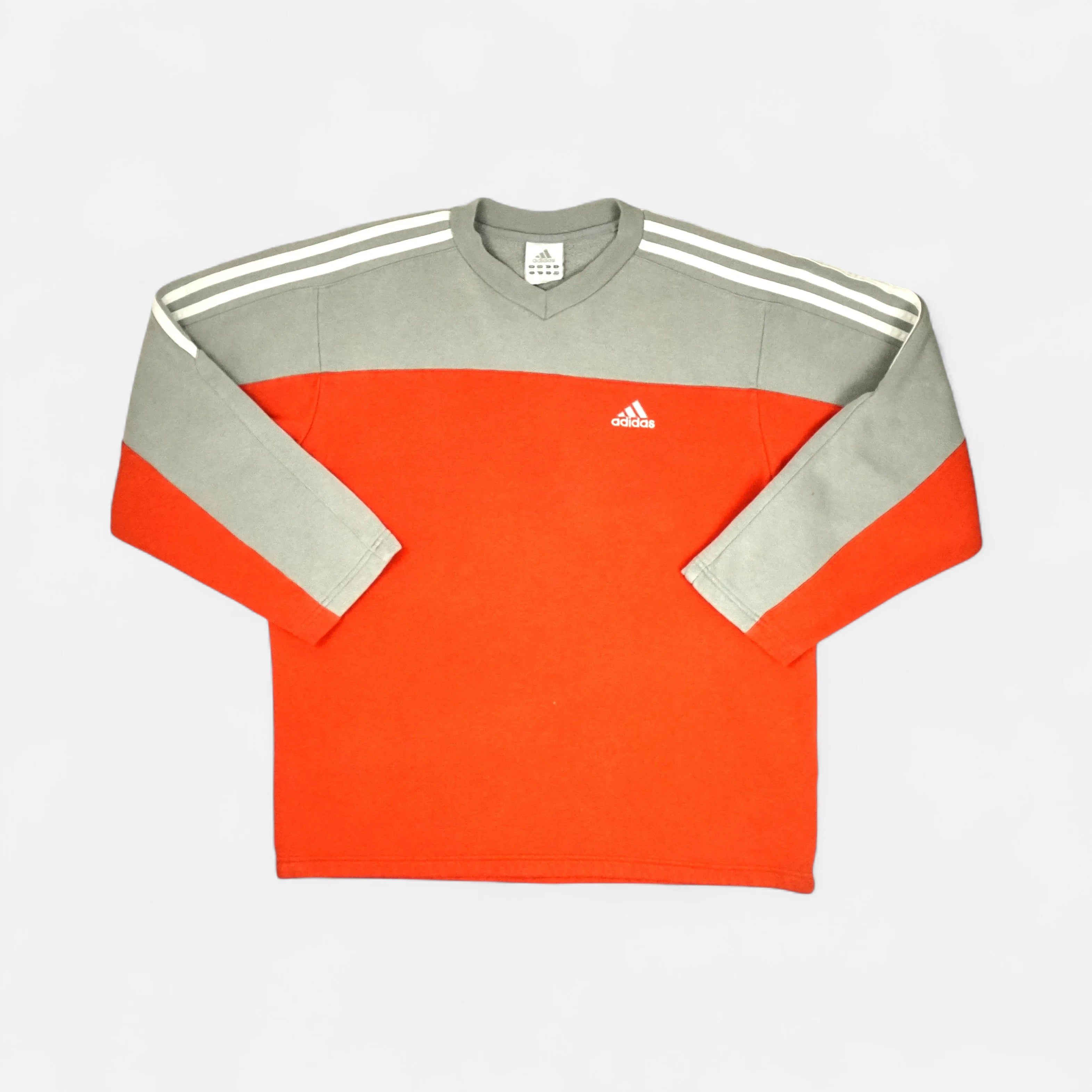 Vintage Adidas Orange Sweatshirt (M)