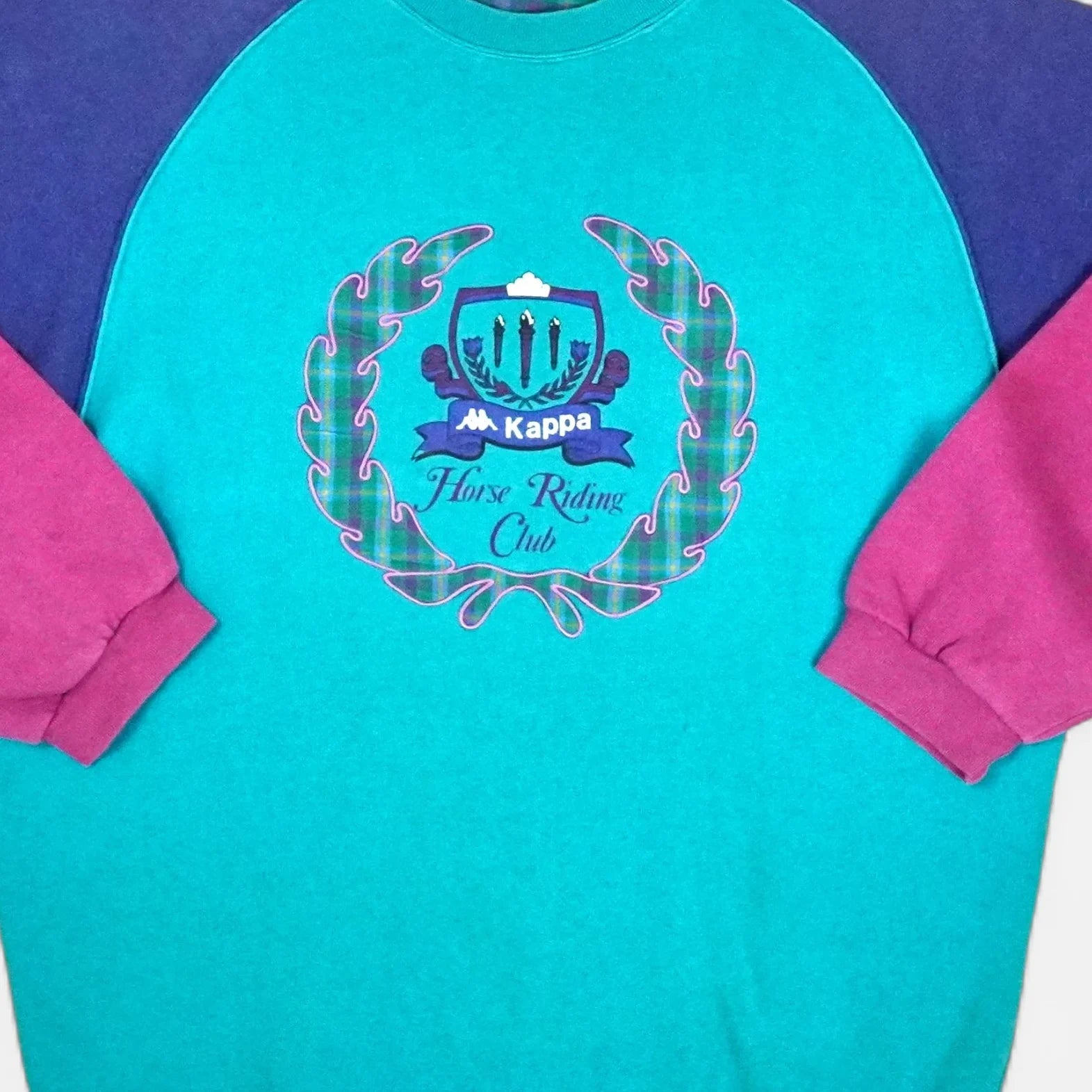 Vintage Kappa Blue Sweatshirt (XL)