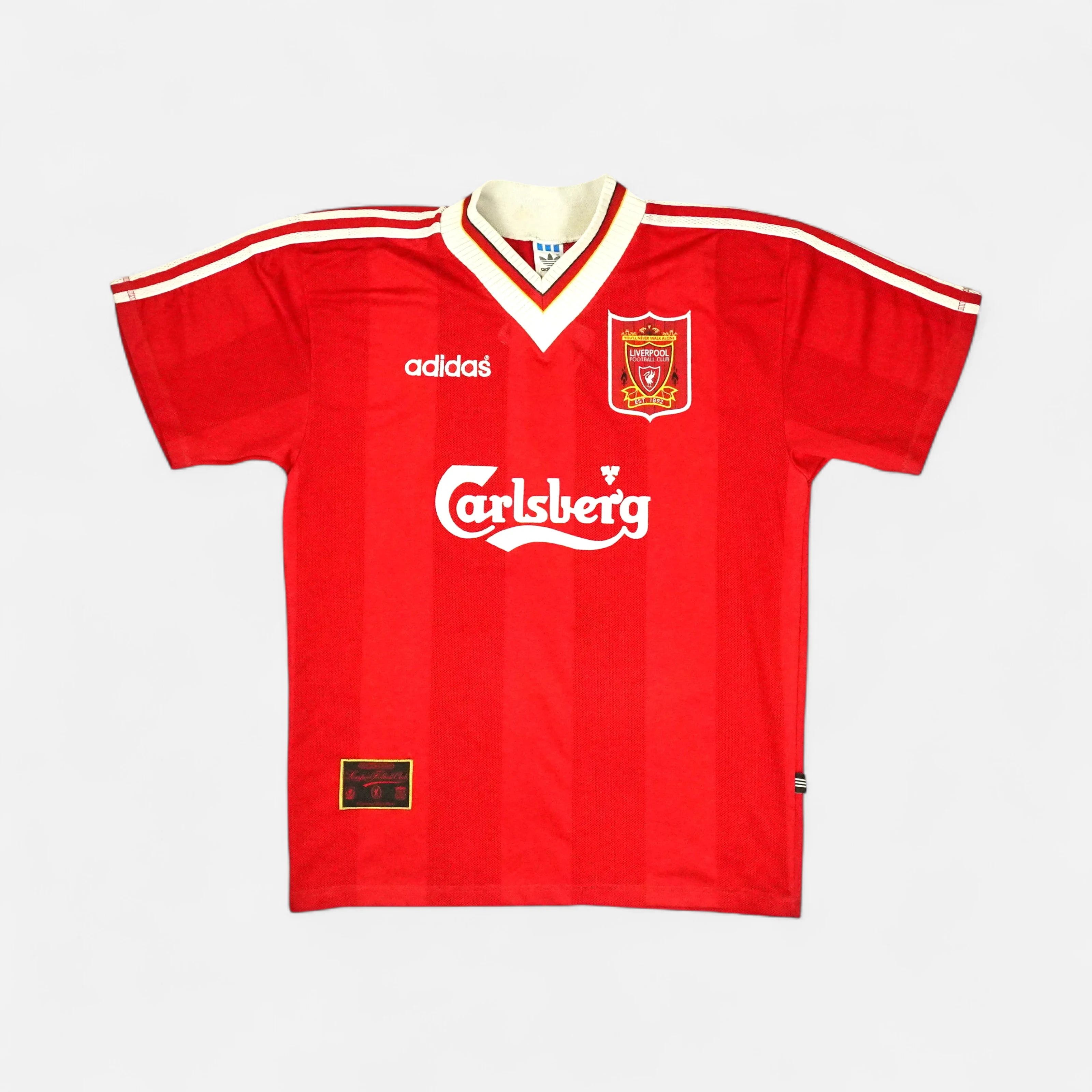 Liverpool 1996-1998 Adidas Home Jersey (M)
