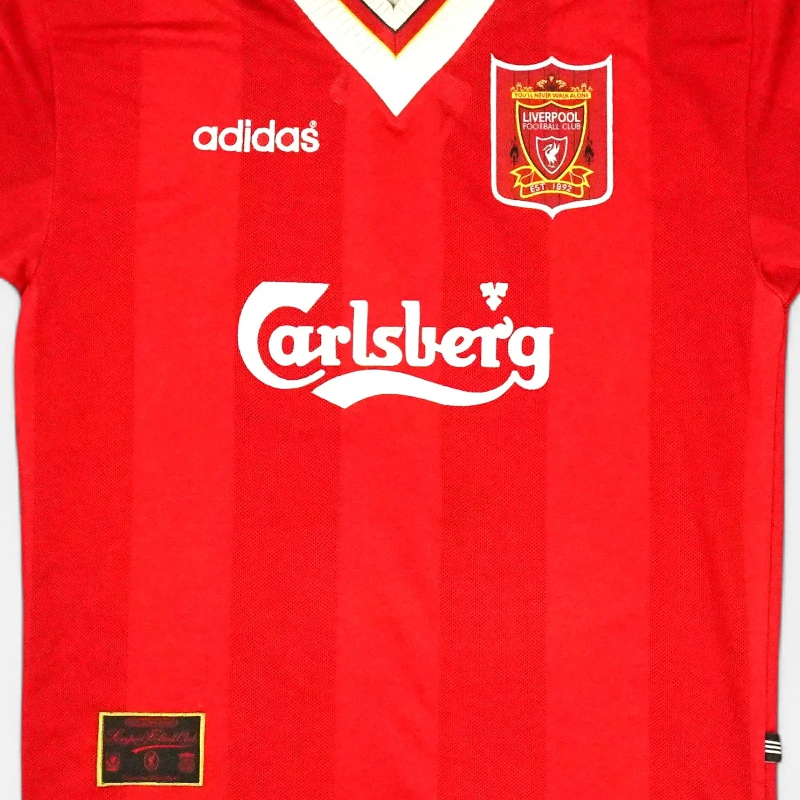 Liverpool 1996-1998 Adidas Home Jersey (M)