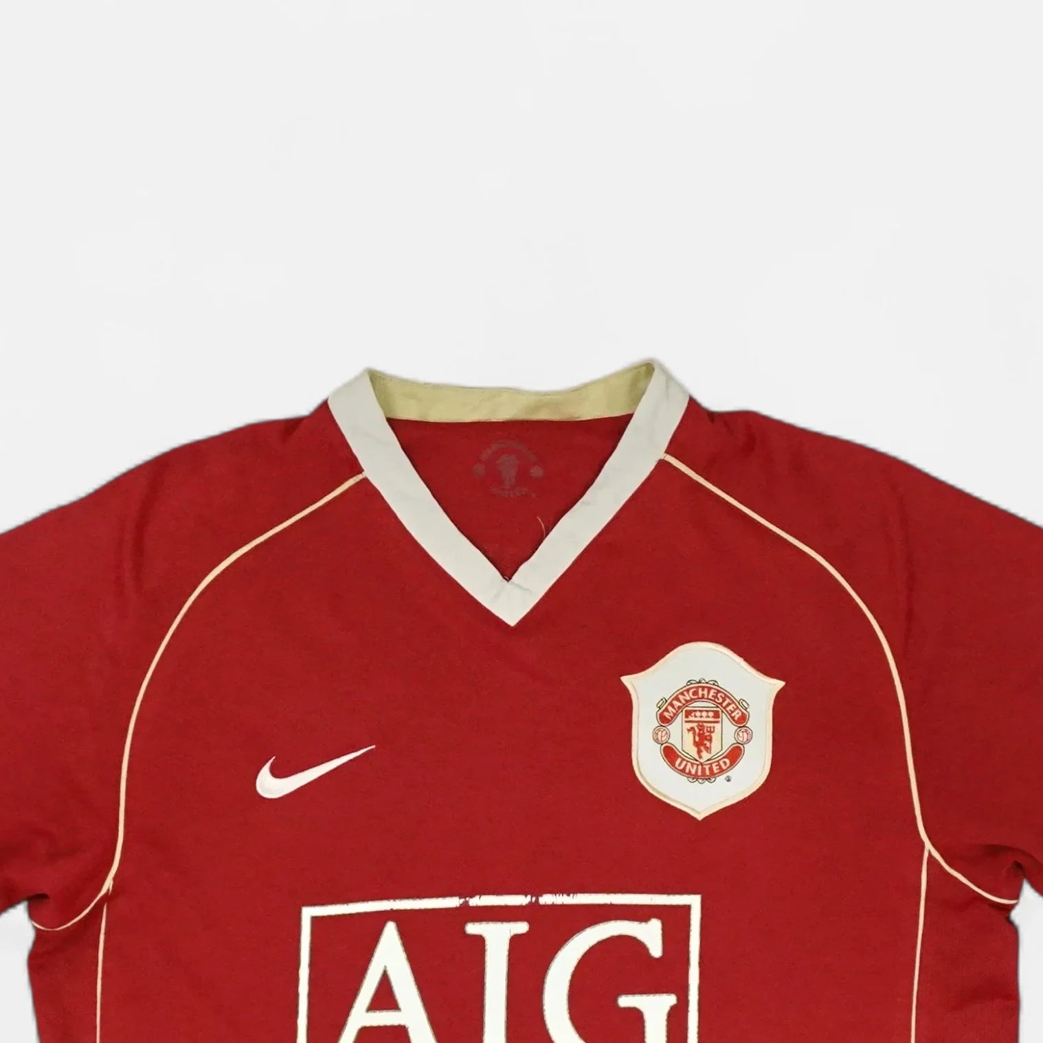 Manchester United 2007-2008 Nike Home Jersey (M)