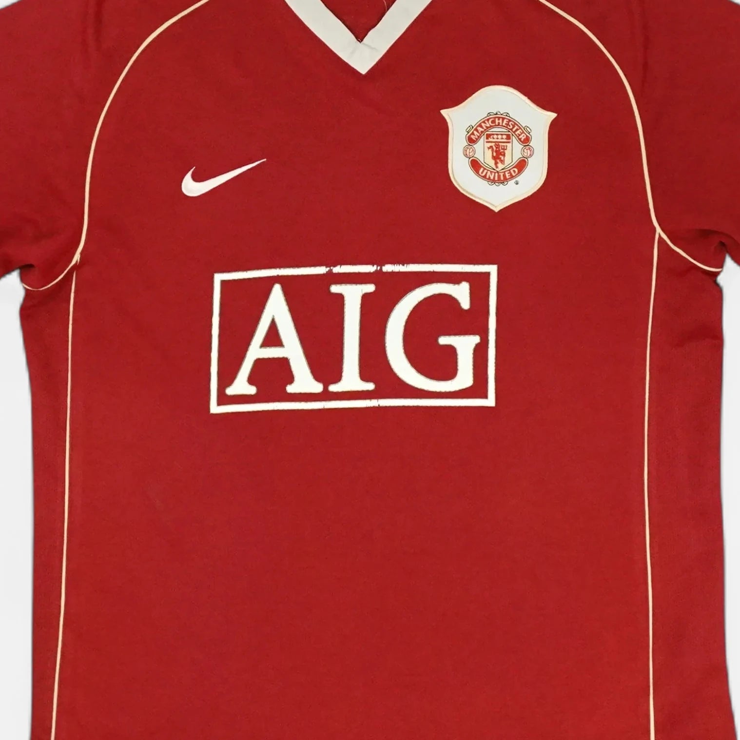 Manchester United 2007-2008 Nike Home Jersey (M)