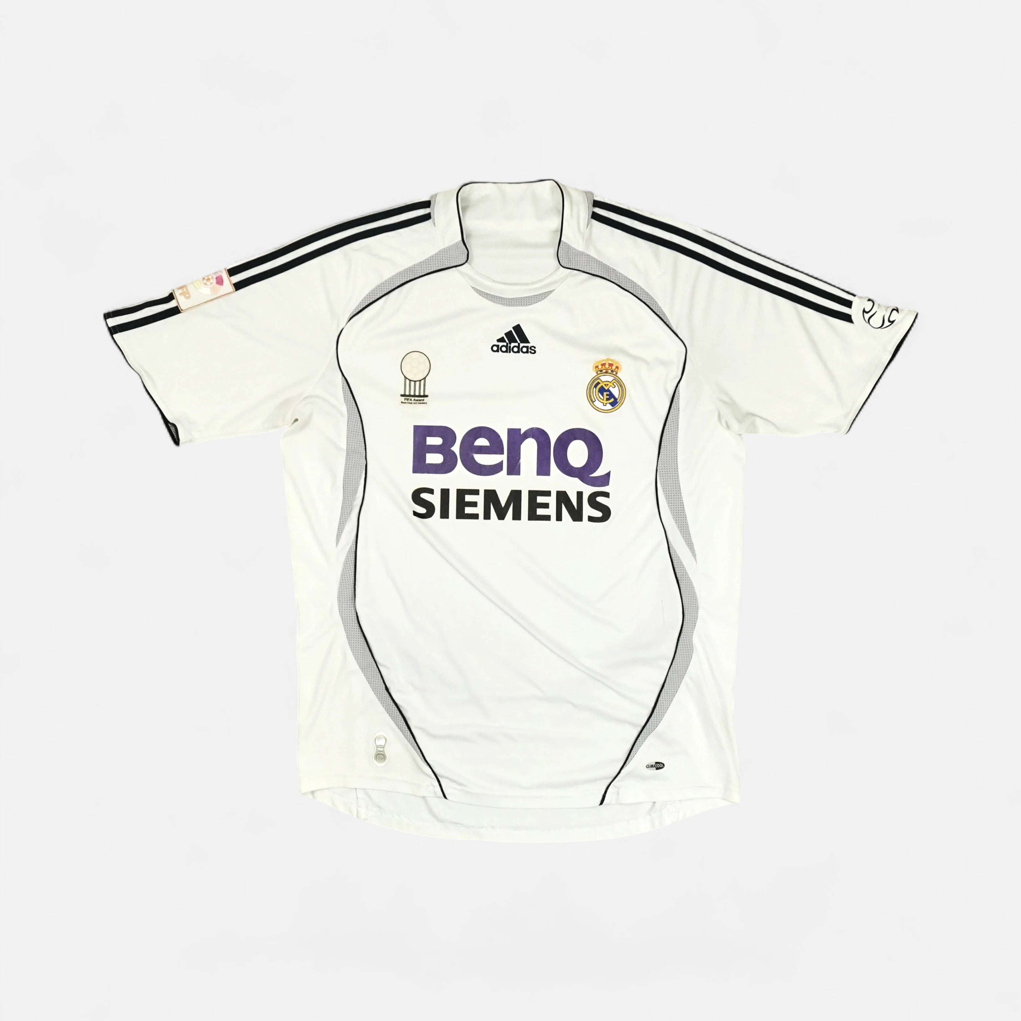 Real Madrid 2006-2007 Adidas Home Jersey (L)