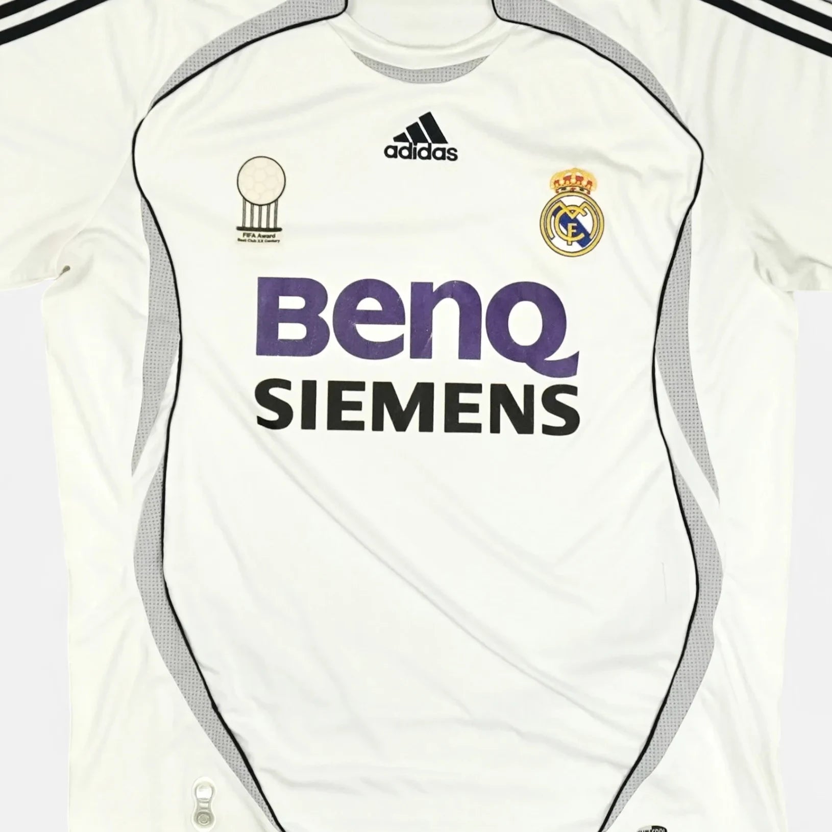 Real Madrid 2006-2007 Adidas Home Jersey (L)