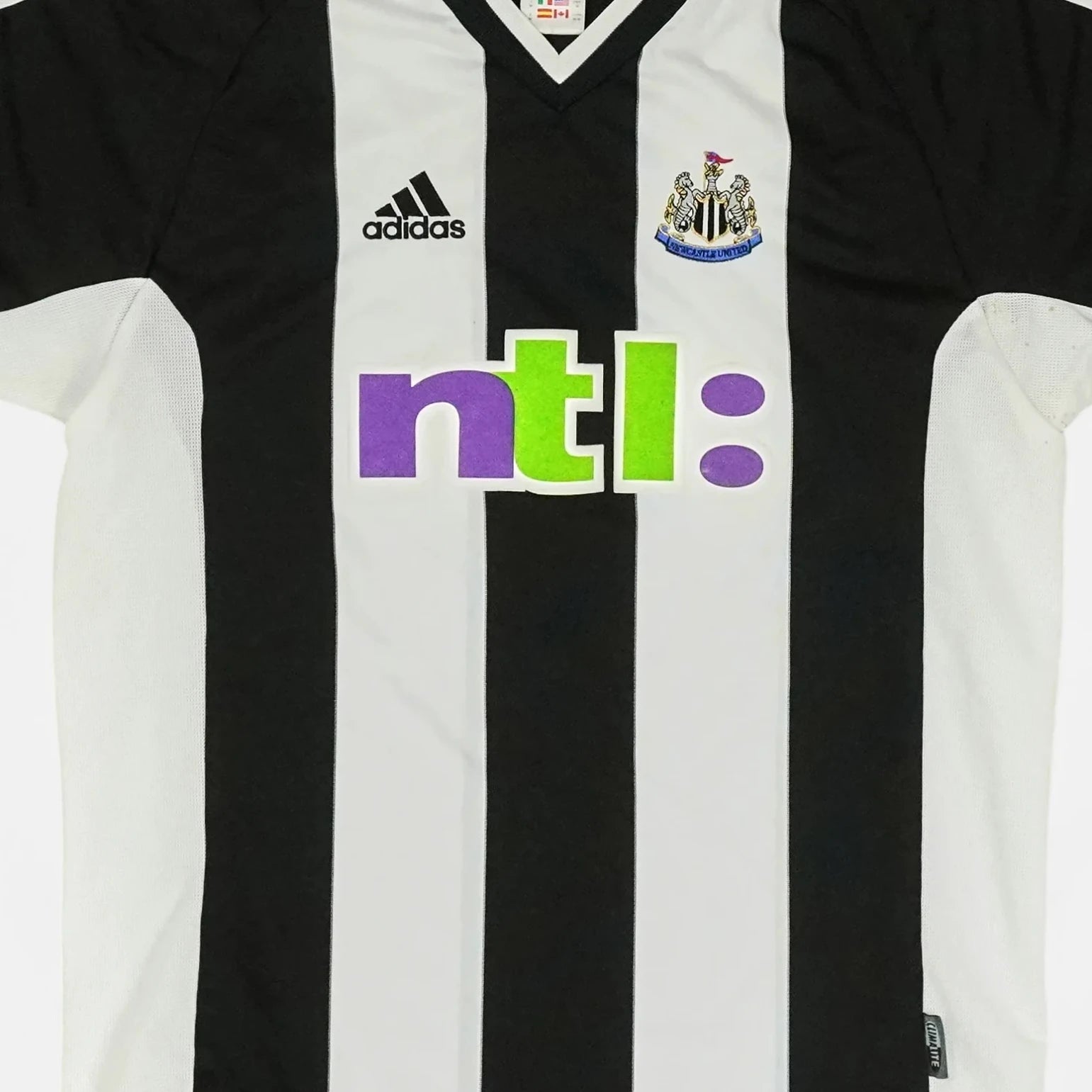 Newcastle United 2001-2002 Adidas Home Jersey (M)