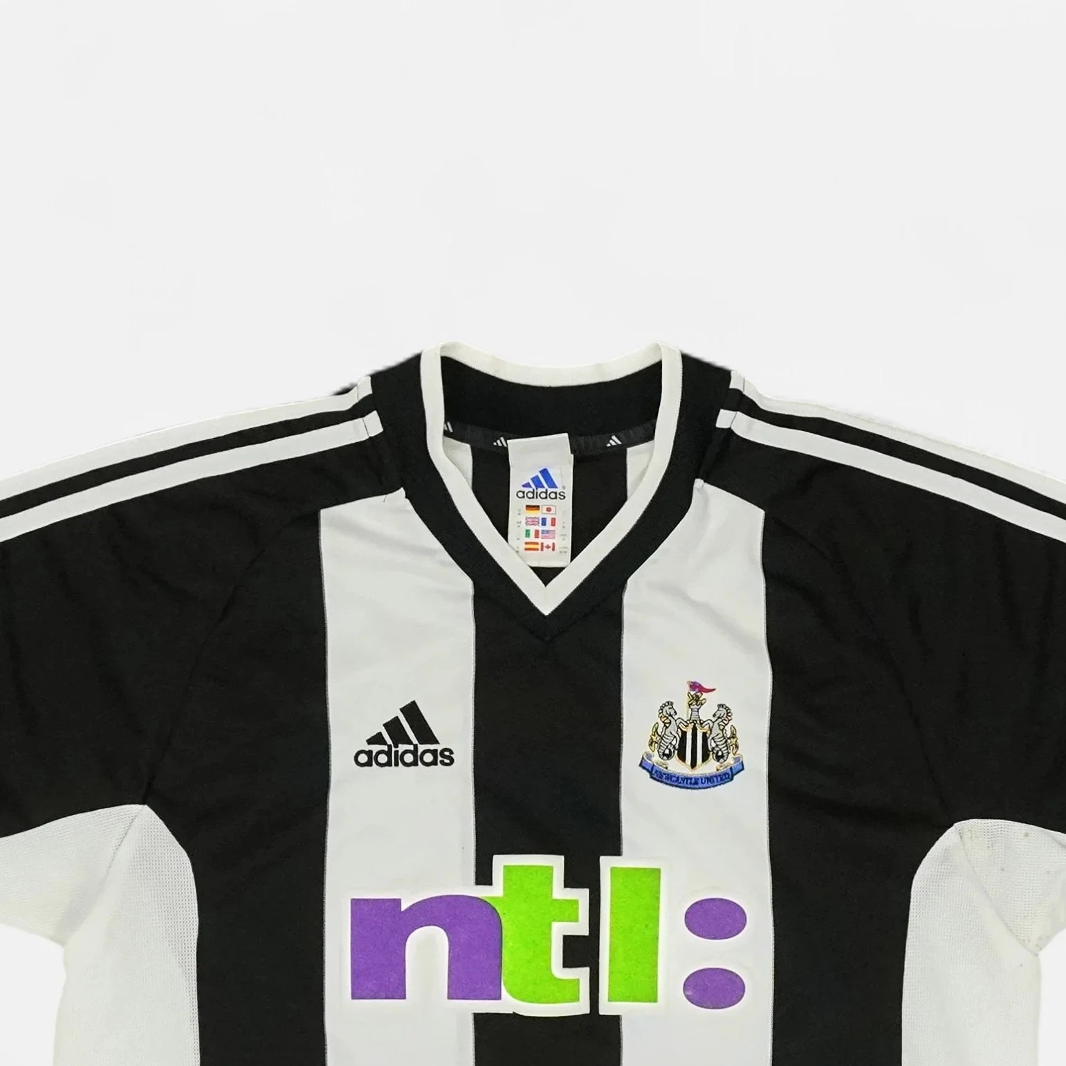 Newcastle United 2001-2002 Adidas Home Jersey (M)