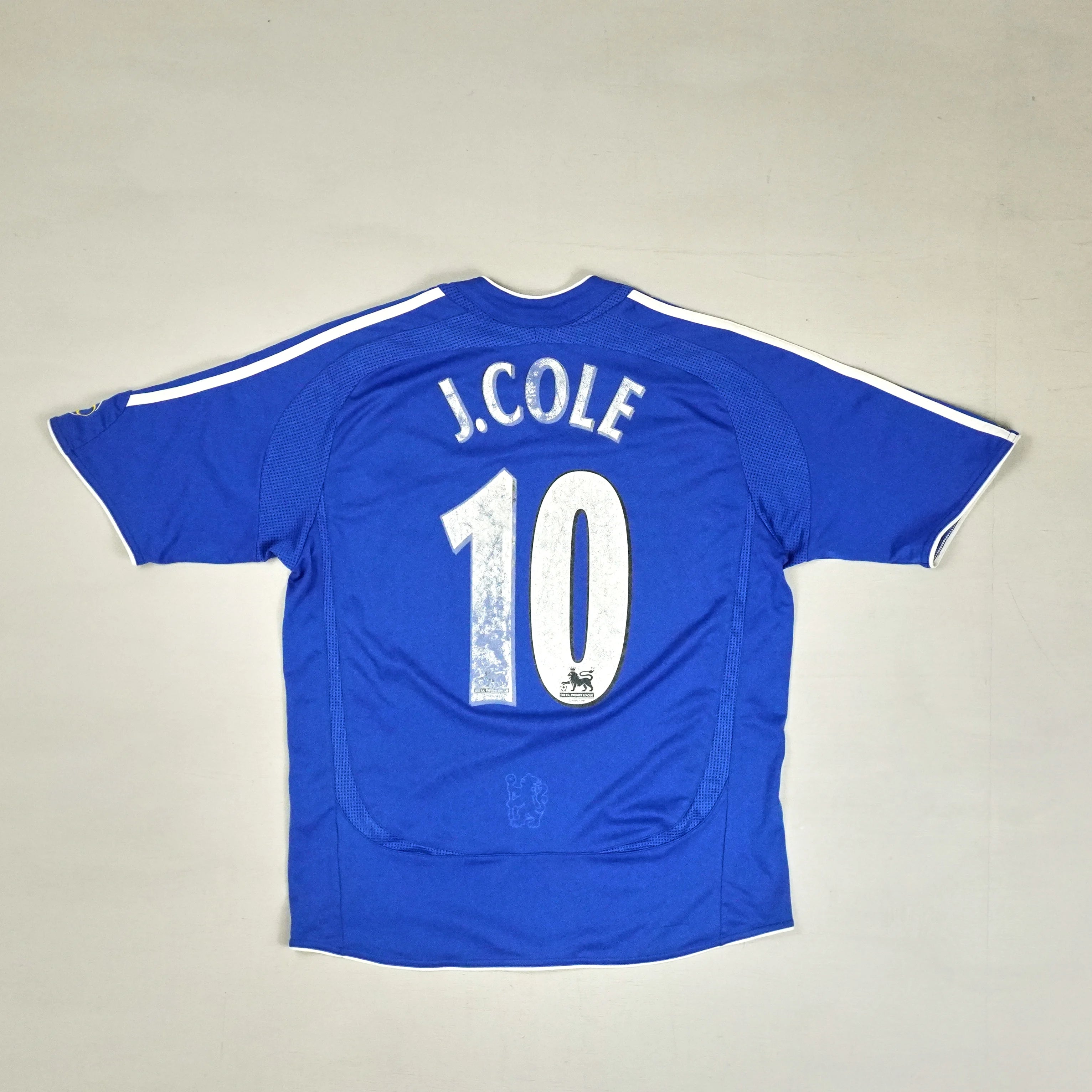 Chelsea Fc Joe Cole 2006-2008 Adidas Home Jersey (S)