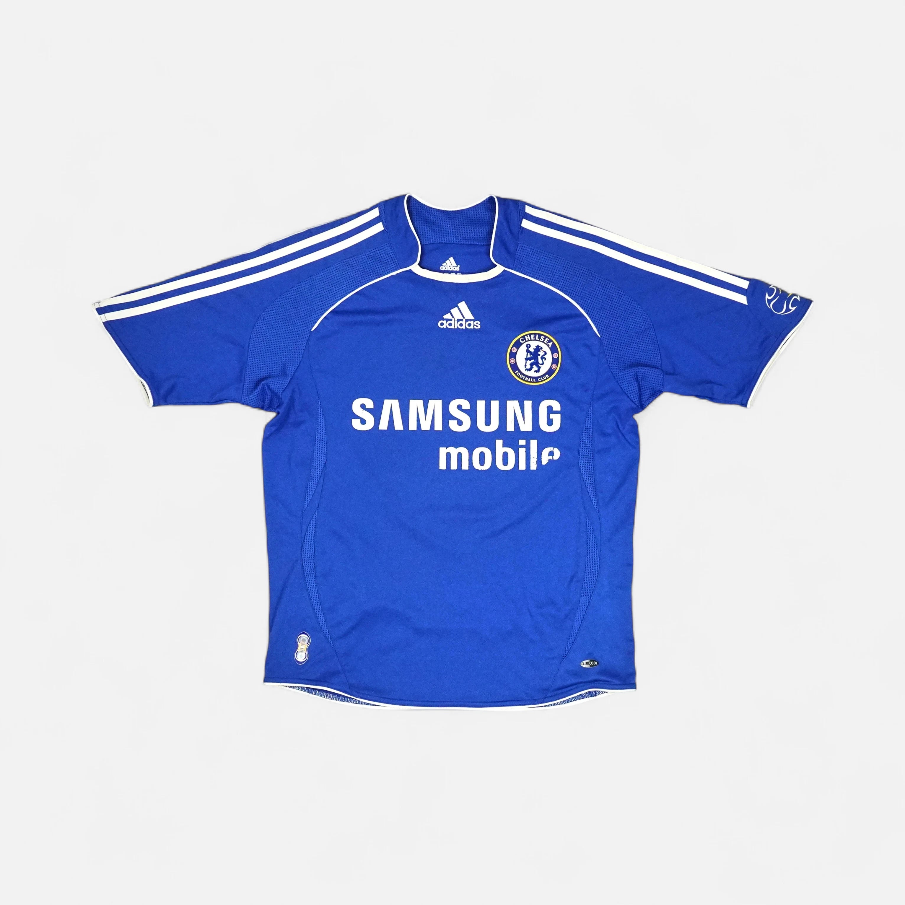 Chelsea Fc Joe Cole 2006-2008 Adidas Home Jersey (S)