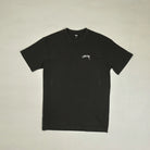 Stussy Dark Grey Cities Back Graphic T-shirt