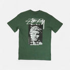 Stussy Green Cities Back Graphic T-shirt