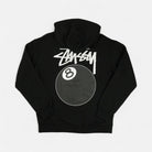 Stussy Black 8 Ball Printed Hoodie