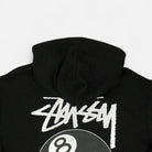 Stussy Black 8 Ball Printed Hoodie