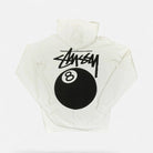 Stüssy White 8-Ball Graphic Hoodie