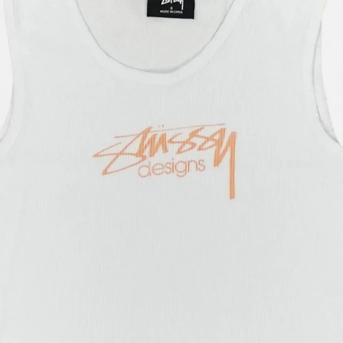 Stüssy White Stüssy Vest Baby T-shirt