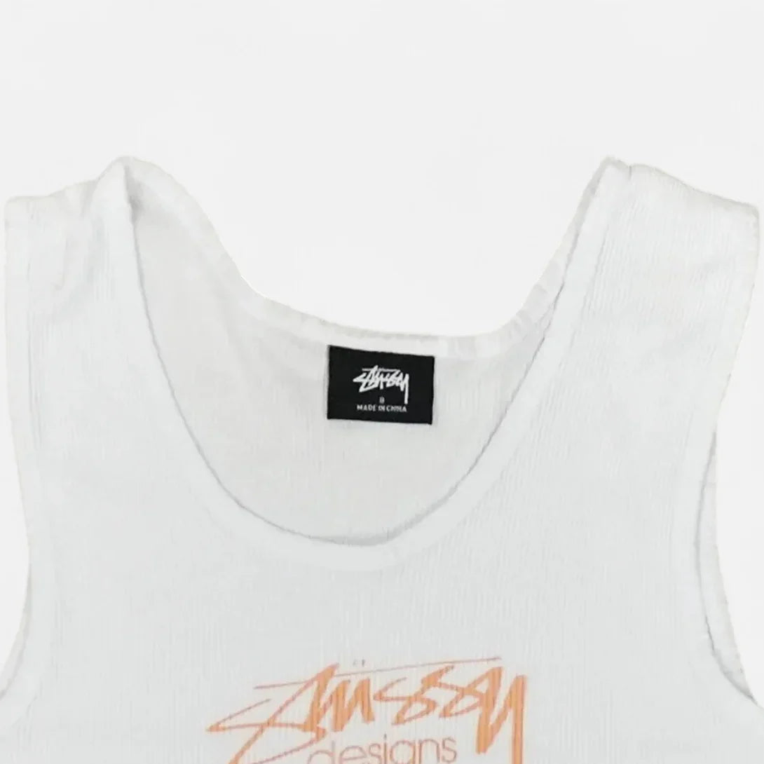 Stüssy White Stüssy Vest Baby T-shirt