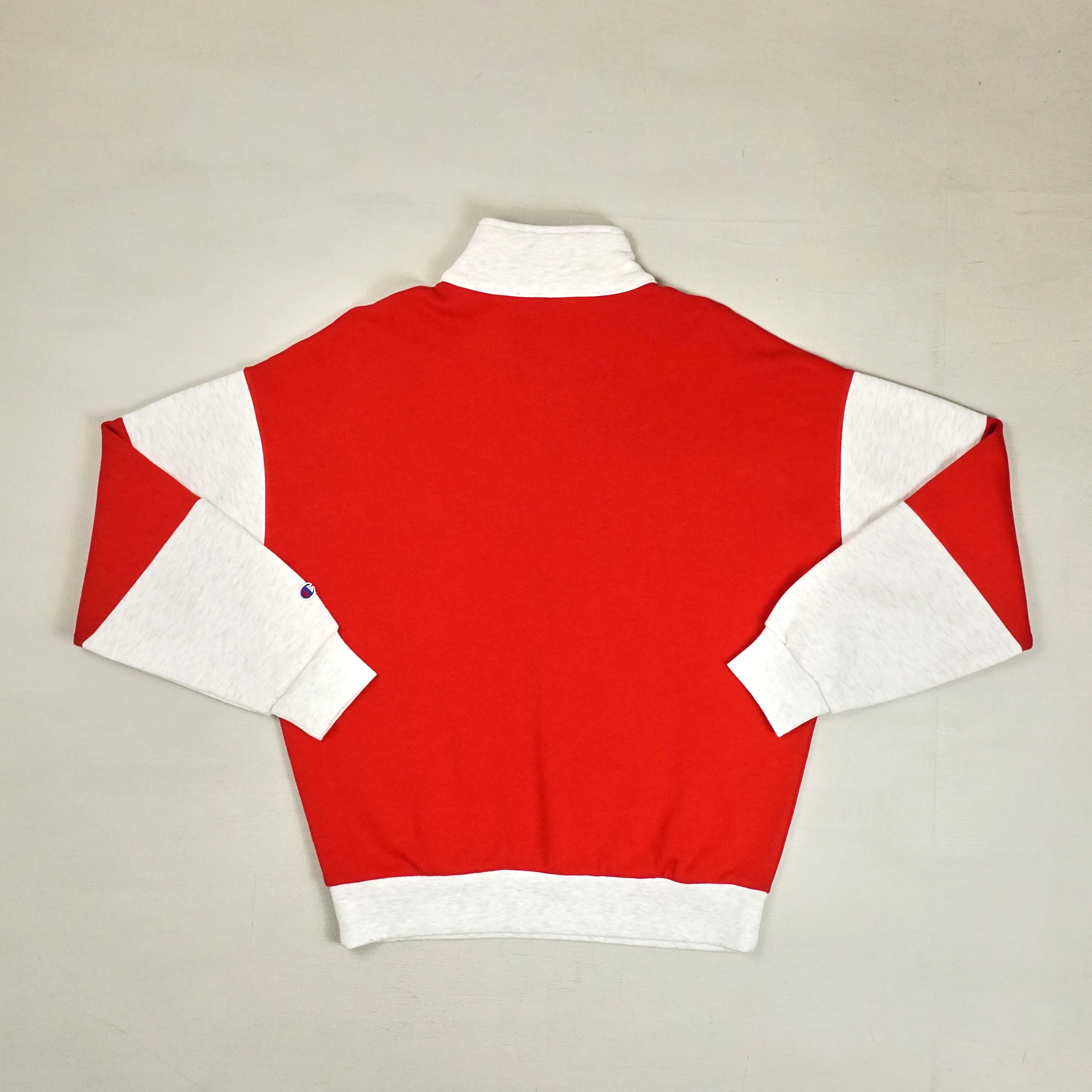 Vintage Champion Red Quarter Zip (XL)
