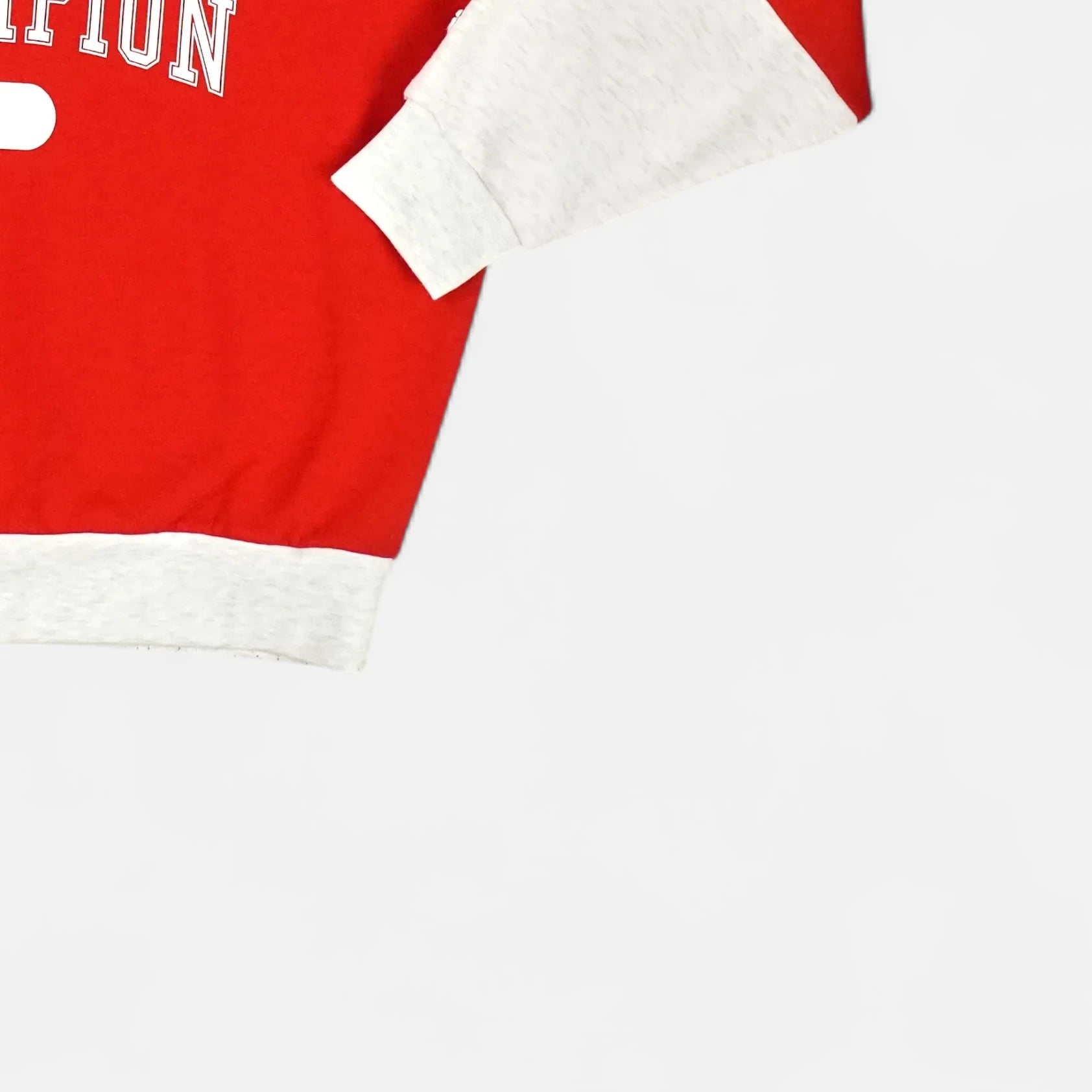 Vintage Champion Red Quarter Zip (XL)