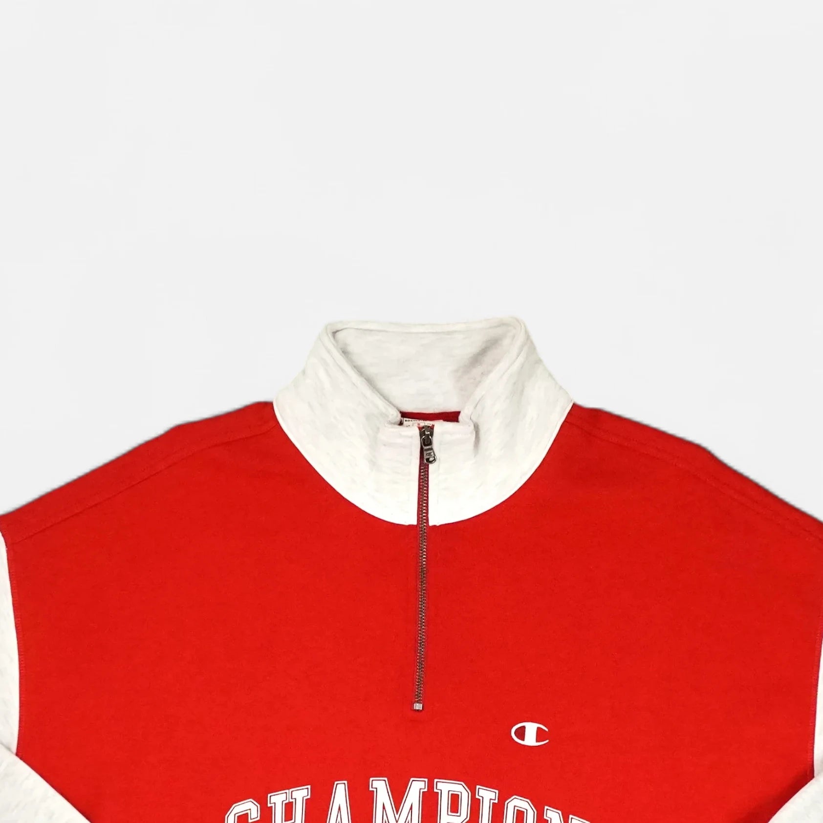 Vintage Champion Red Quarter Zip (XL)