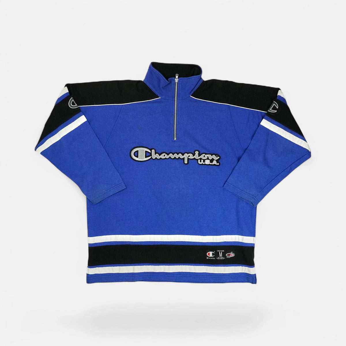 Vintage Champion Blue Sweatshirt (XL) – SourcedBySab