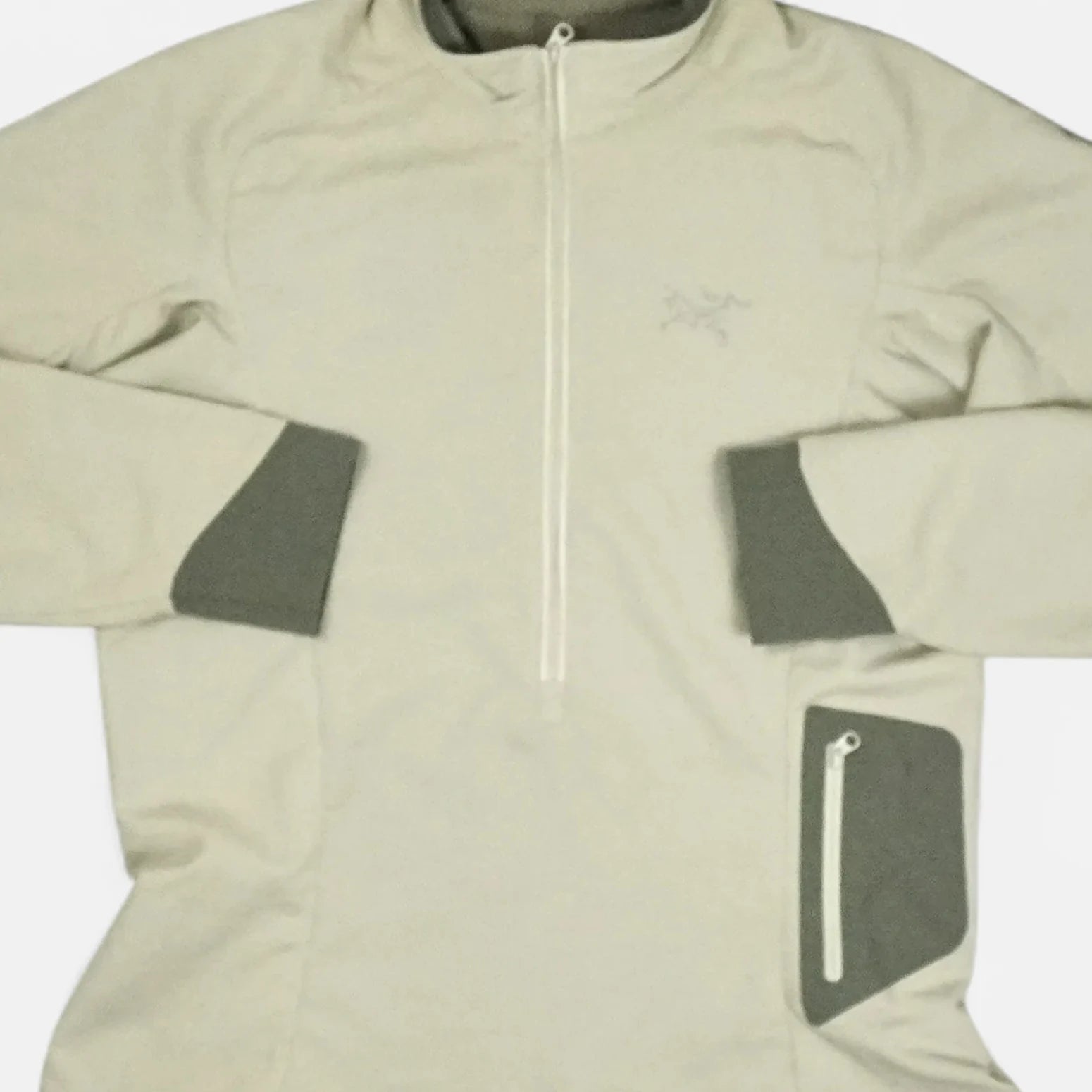Vintage Arc'teryx Beige Quarter Zip Fleece Womens (S)