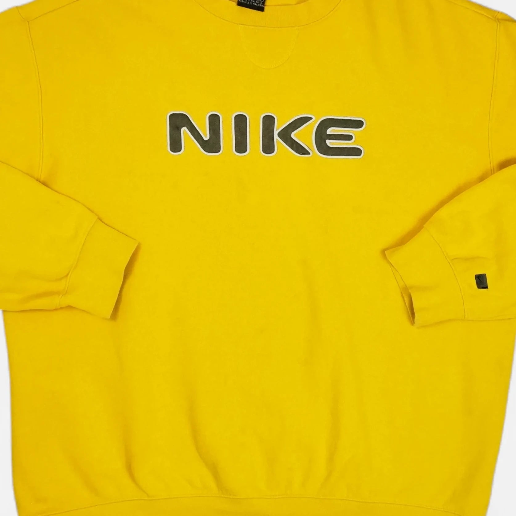 Vintage Nike Yellow Crewneck sweatshirt (XL)