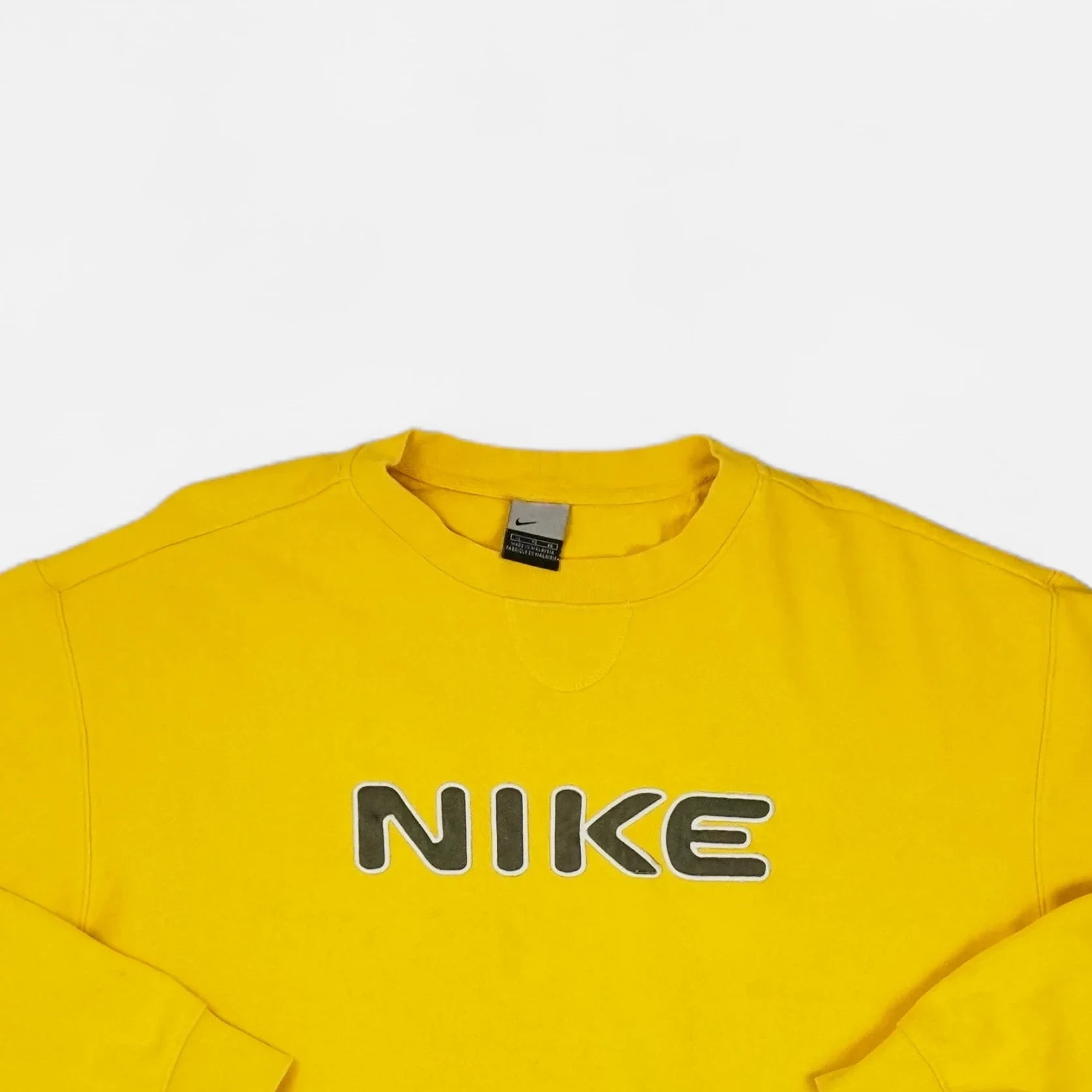 Vintage Nike Yellow Crewneck sweatshirt (XL)