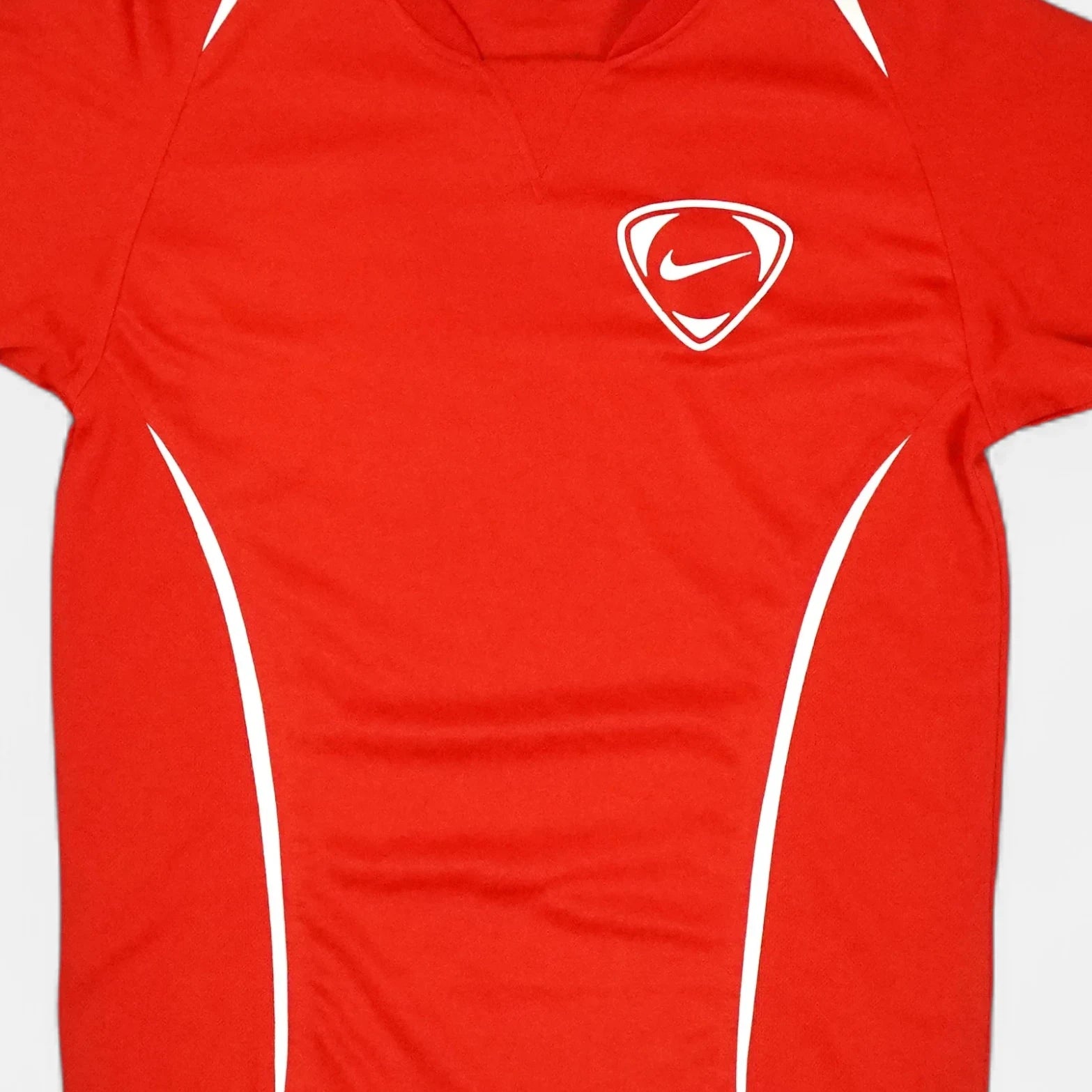 Vintage Nike Red Soccer jersey (M)