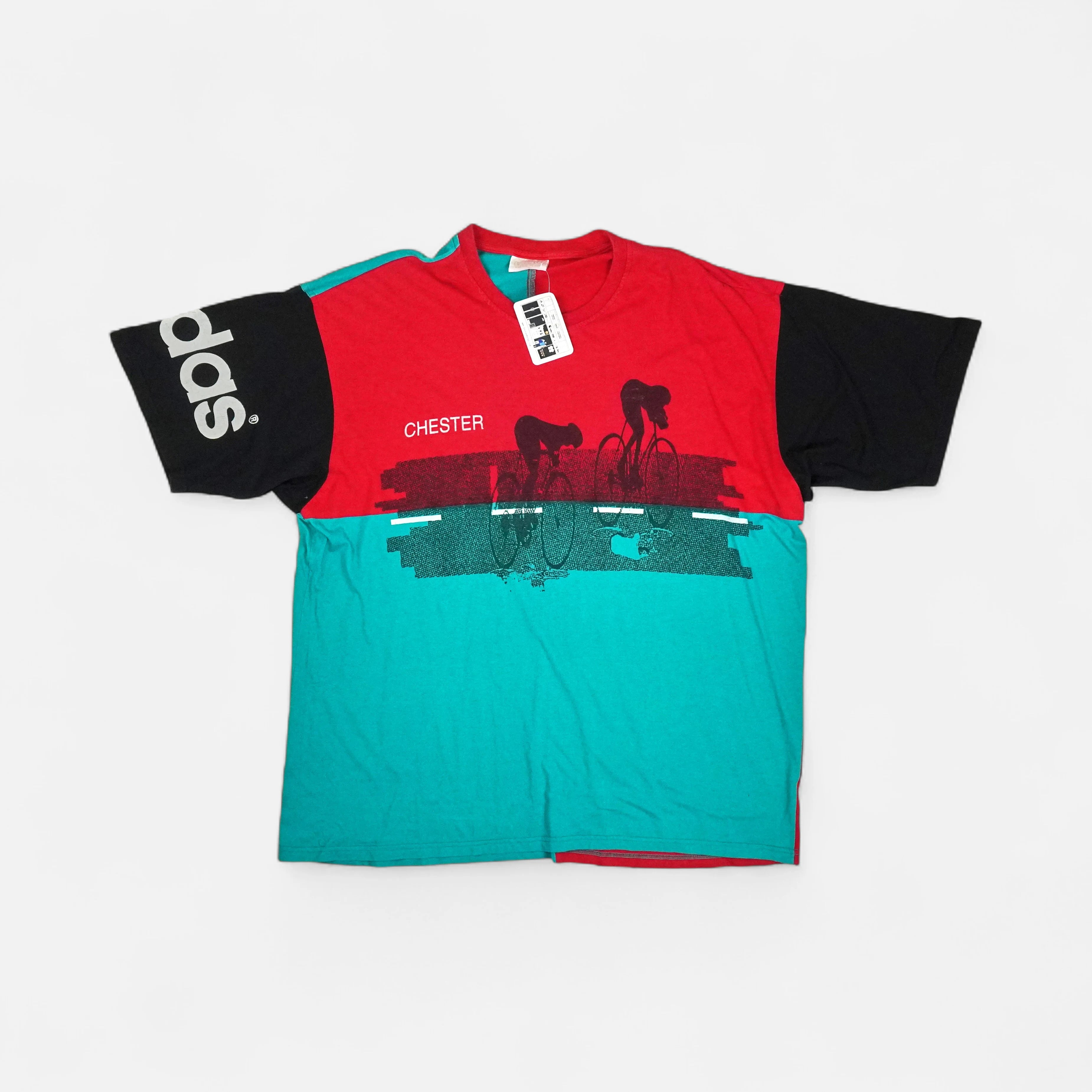 Vintage Adidas Red T-shirt (XXL)