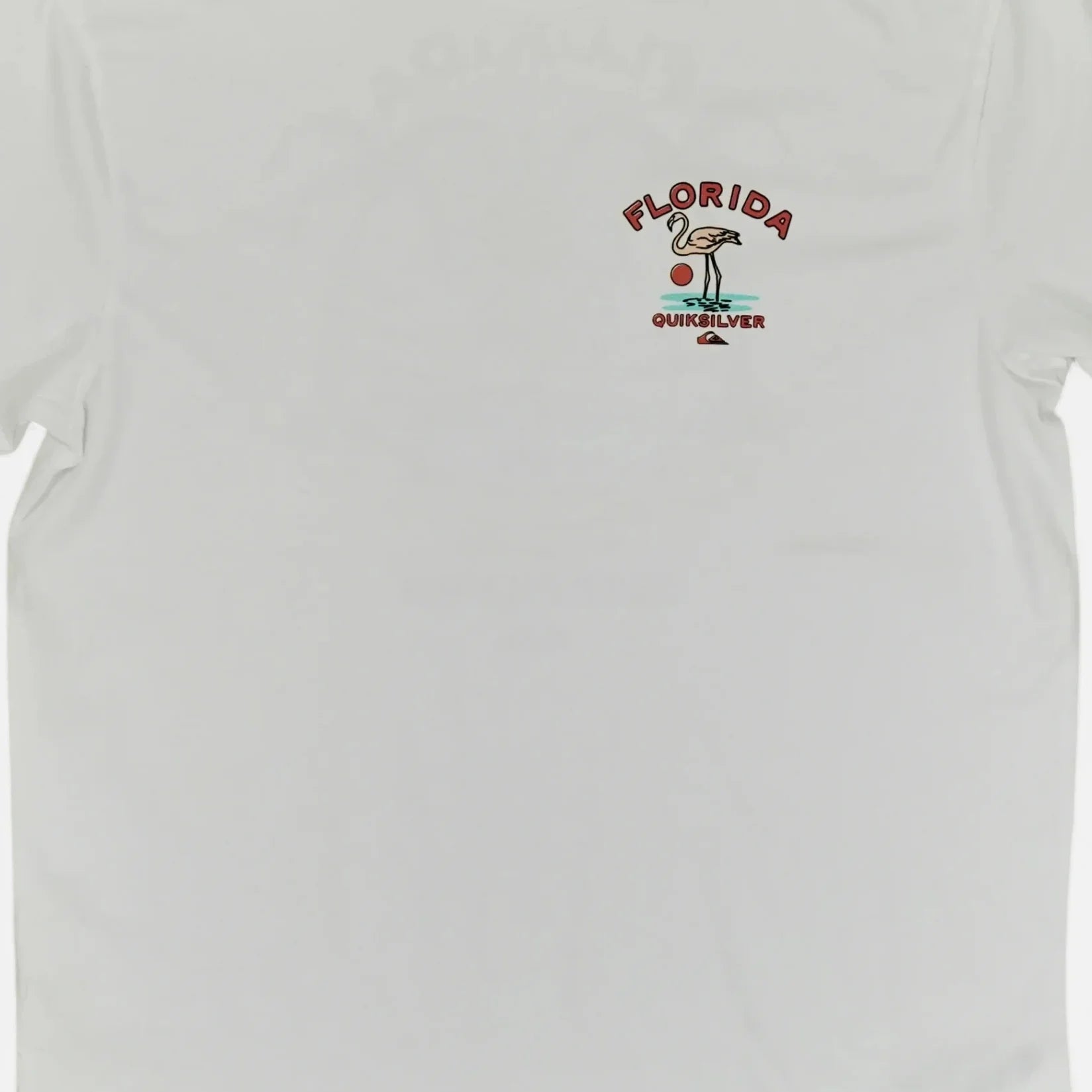 Vintage Quiksilver White T-shirt (L)