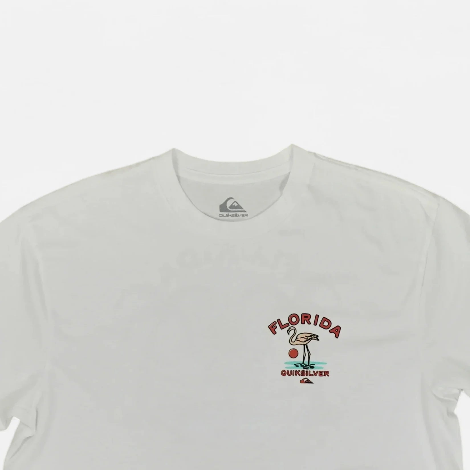 Vintage Quiksilver White T-shirt (L)