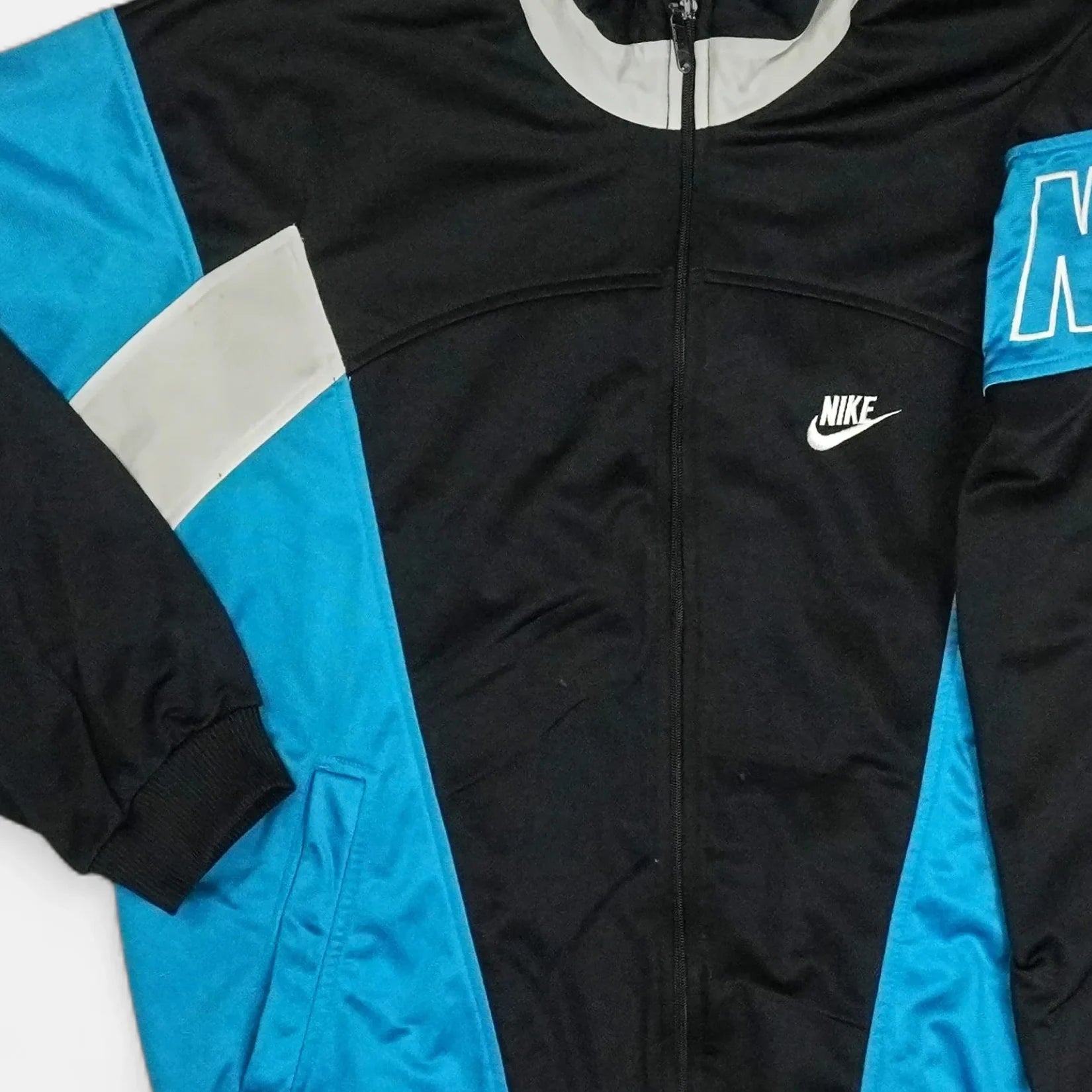 Vintage Nike Black Track Jacket (M)