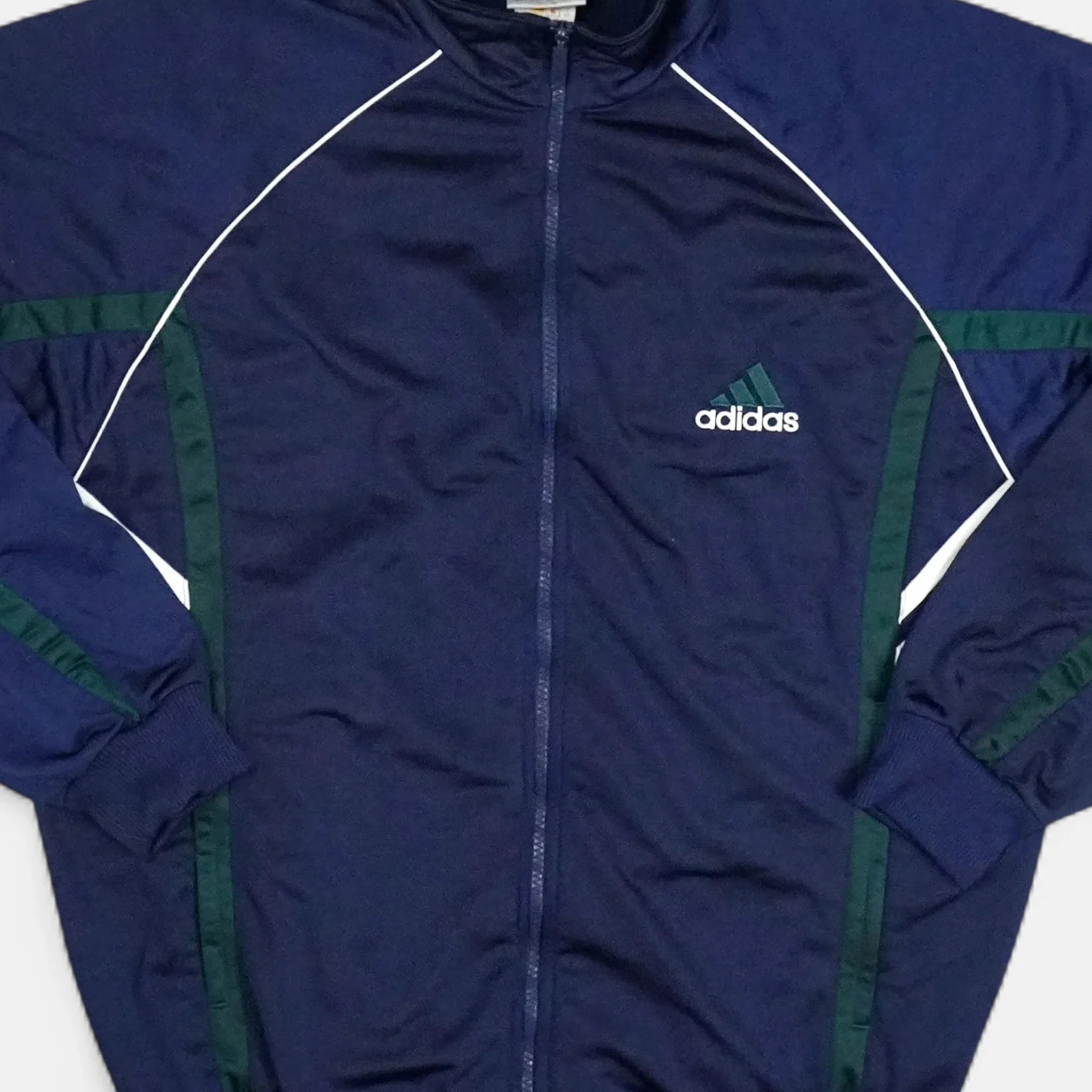 Vintage Adidas Navy Track Jacket (L)