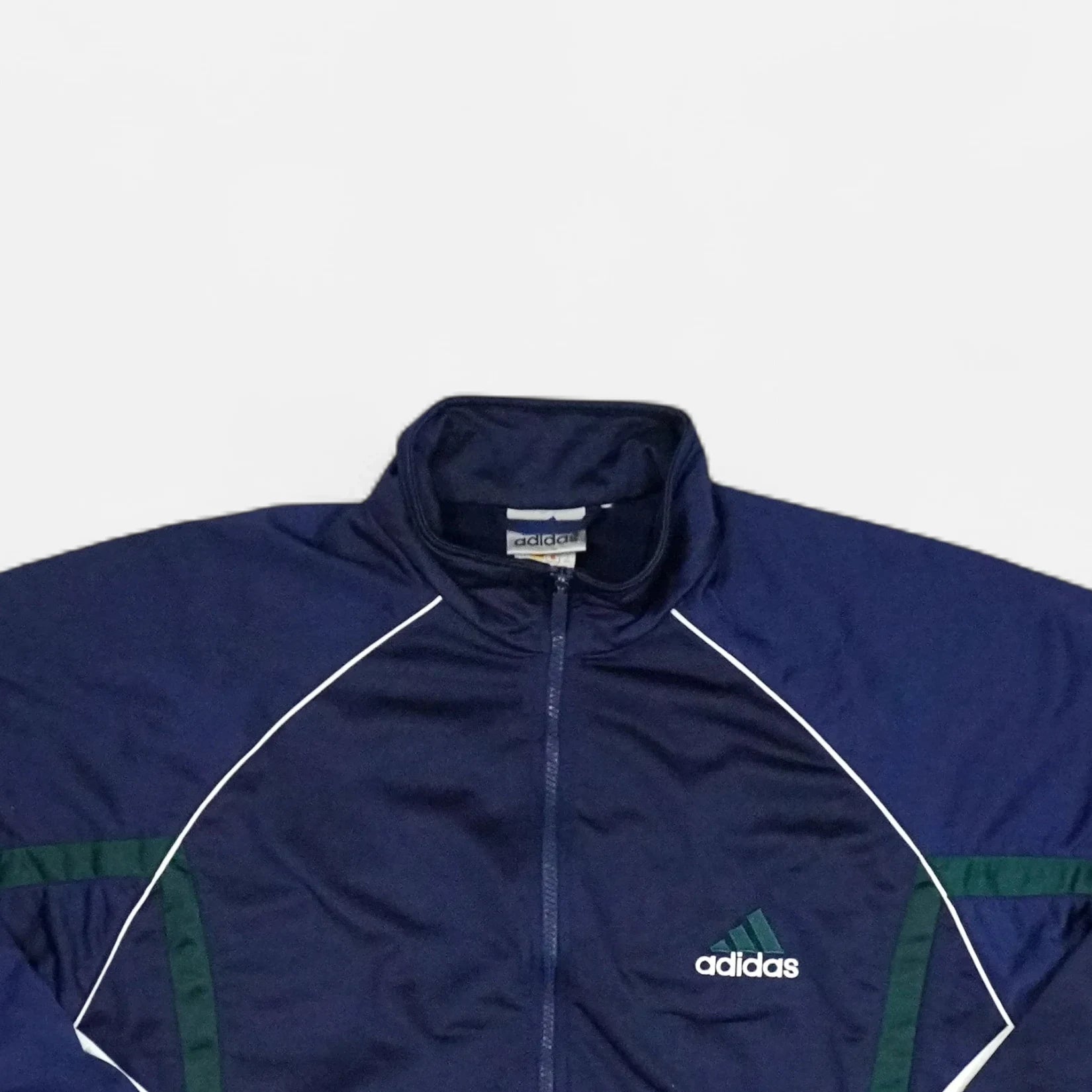 Vintage Adidas Navy Track Jacket (L)