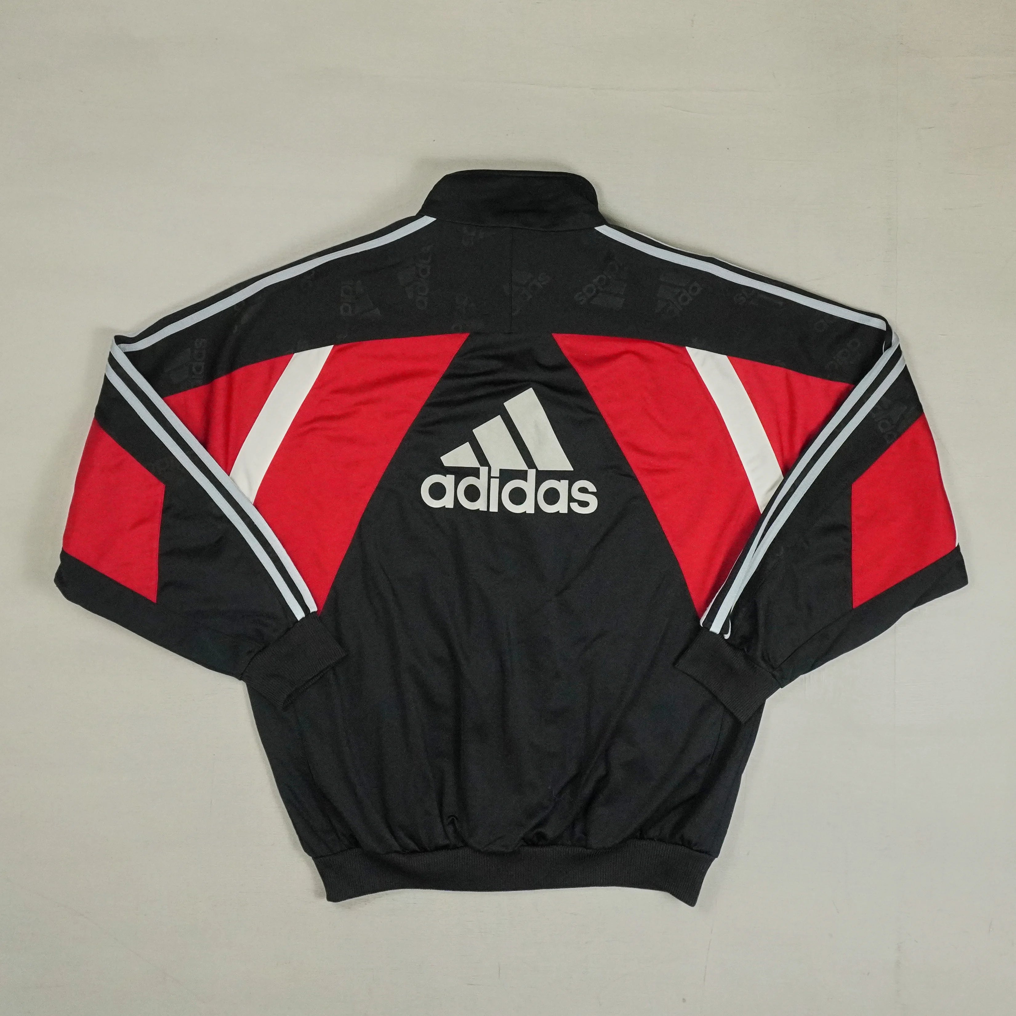 Vintage Adidas Black Track Jacket (XL)