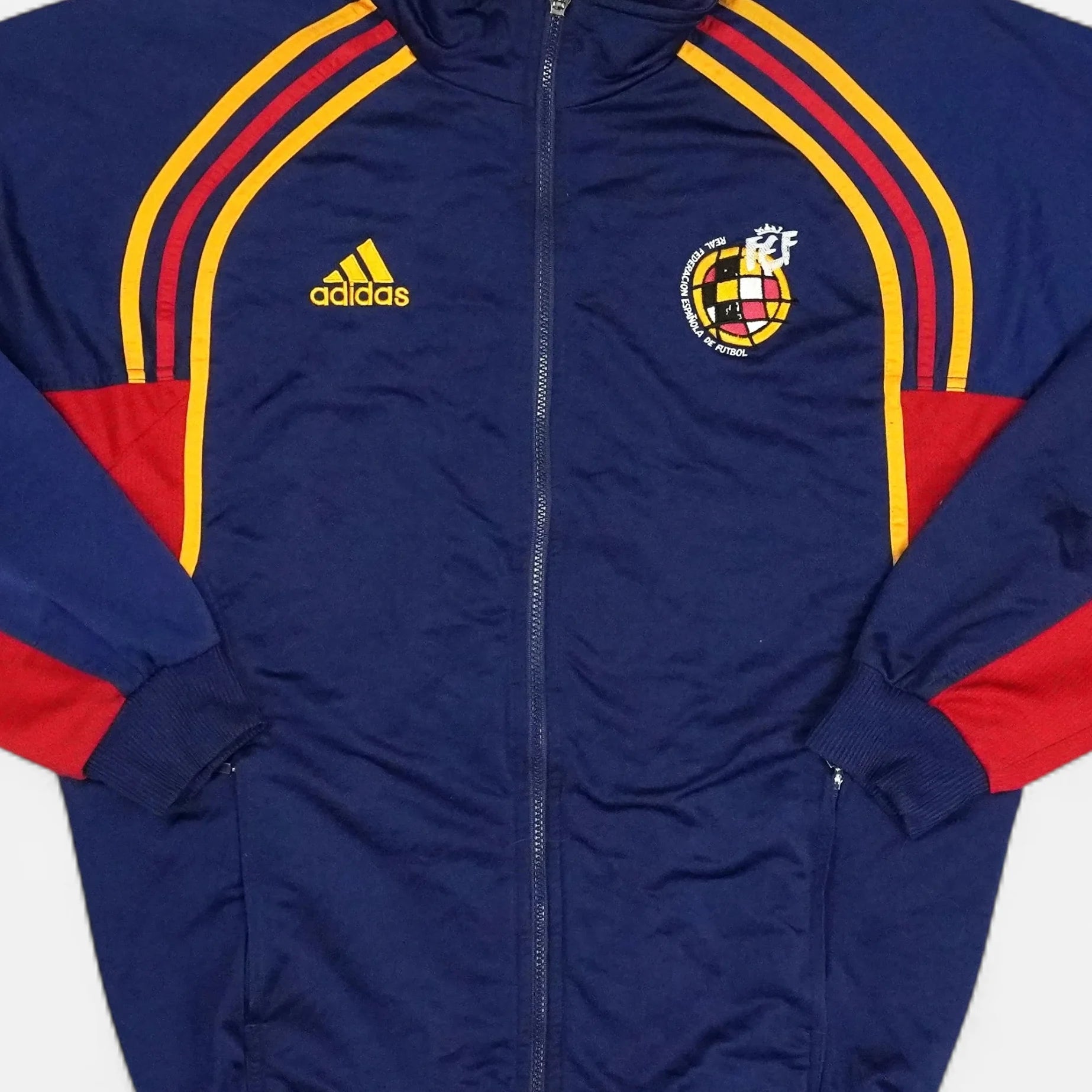 Vintage Adidas Navy Track Jacket (L)