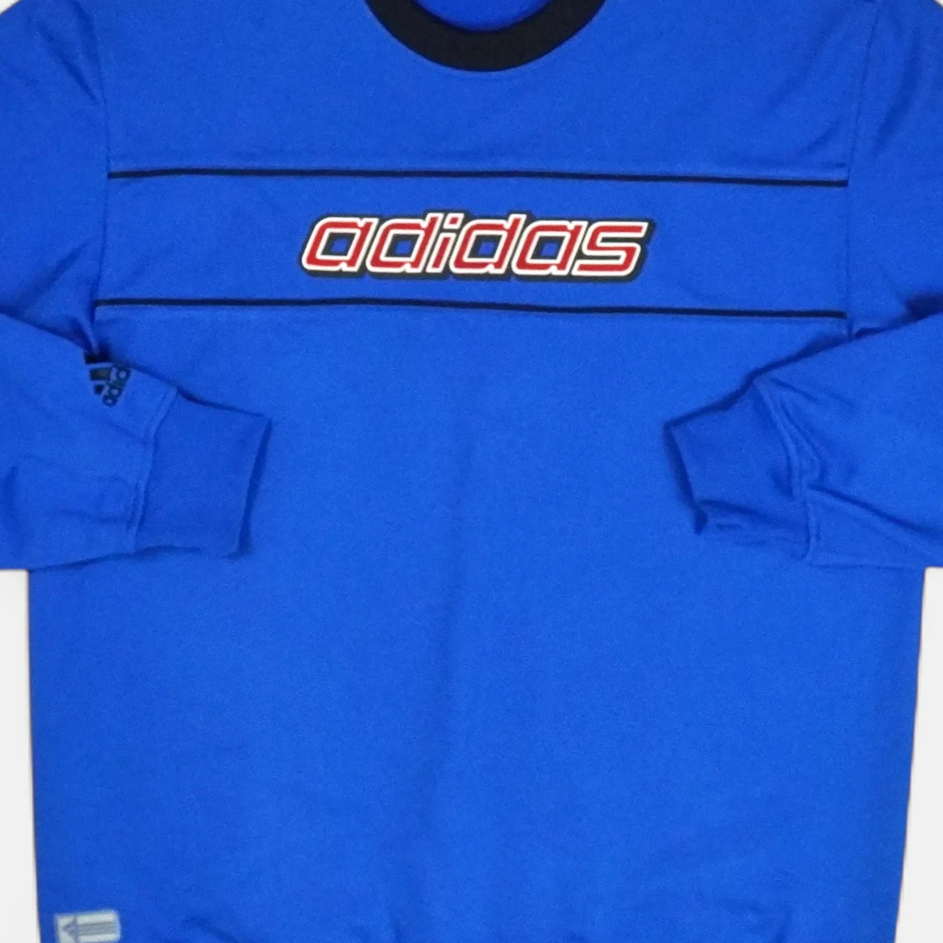 Vintage Adidas Blue Sweatshirt (M)