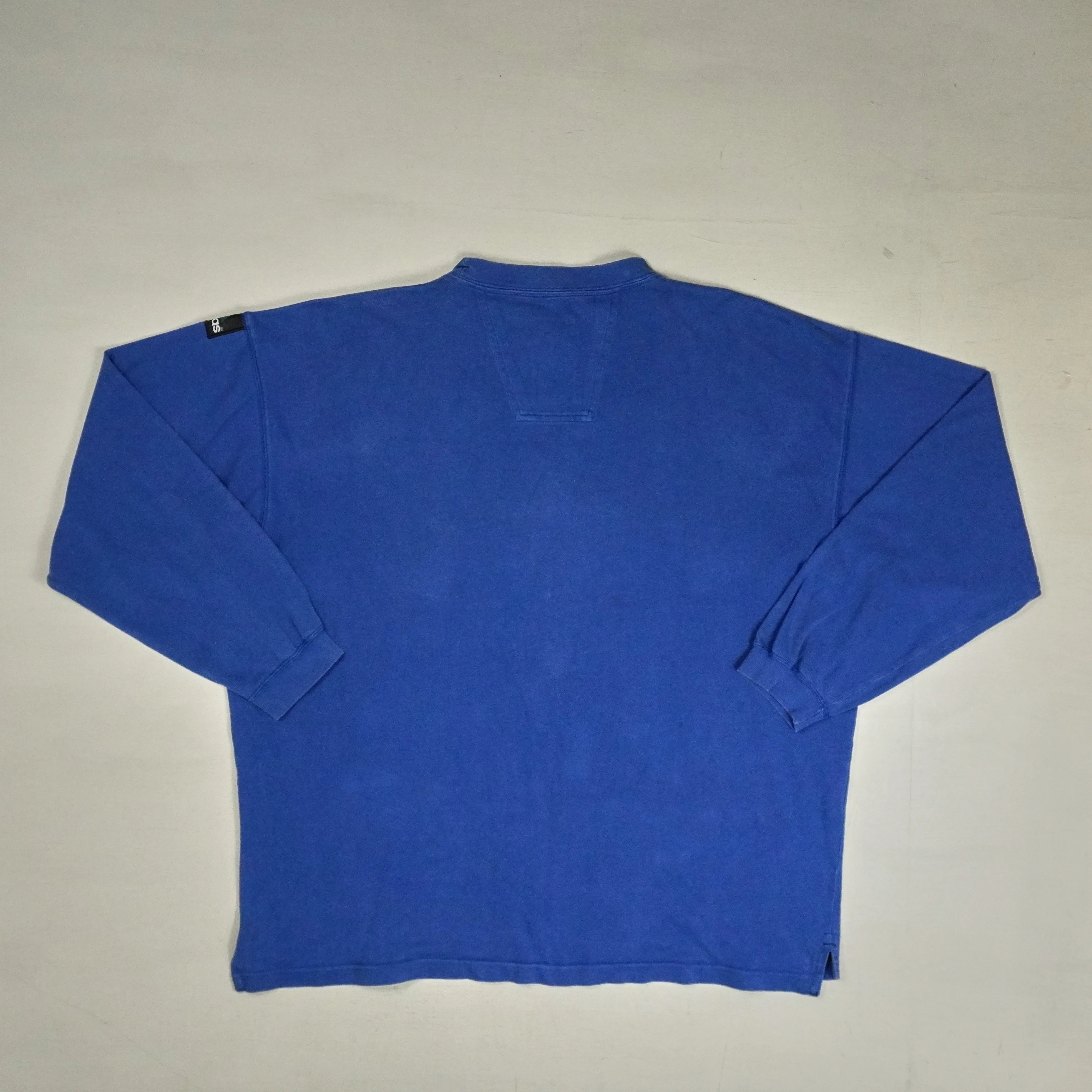 Vintage Adidas Equipment Blue Sweatshirt (XXL)