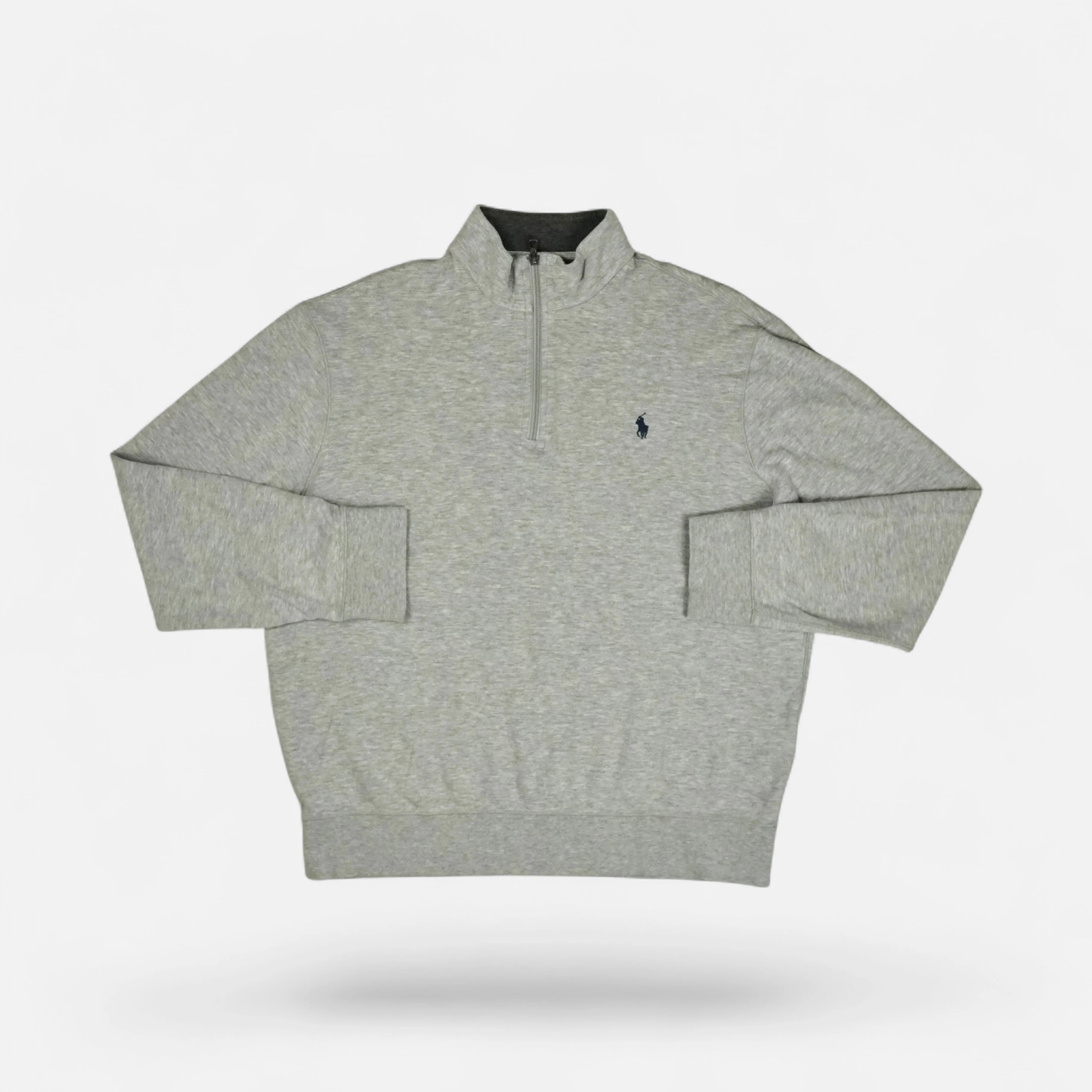 Vintage Polo Ralph Lauren Grey Sweatshirt (XL)